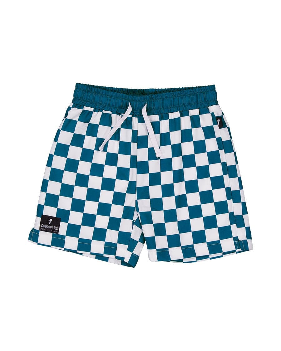 Radicool Dude Boys Bottoms Chequerboard Boardies