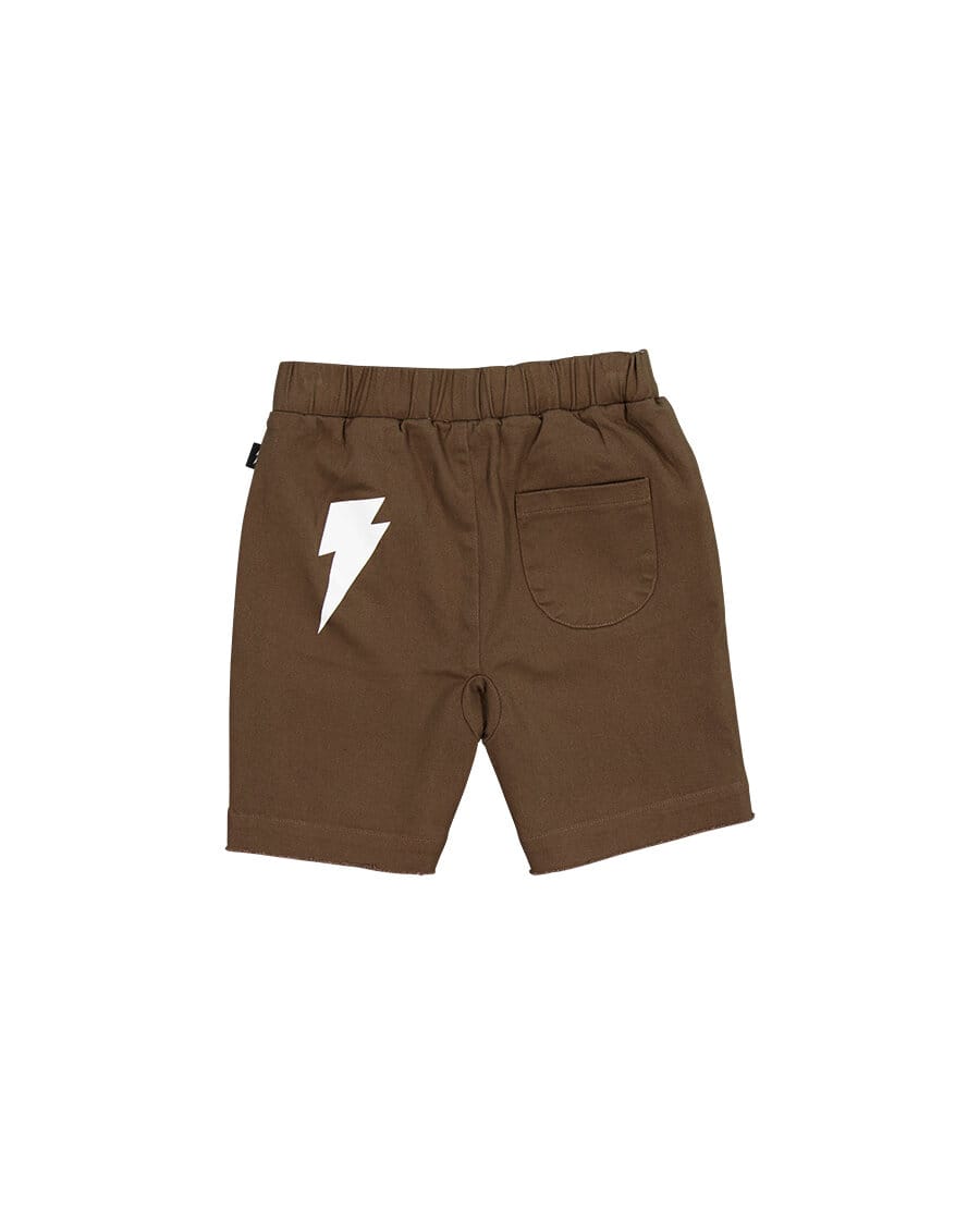 Radicool Dude Boys Bottoms Cocoa Denim Short