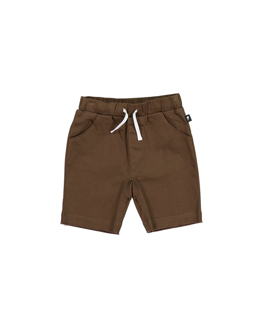 Radicool Dude Boys Bottoms Cocoa Denim Short