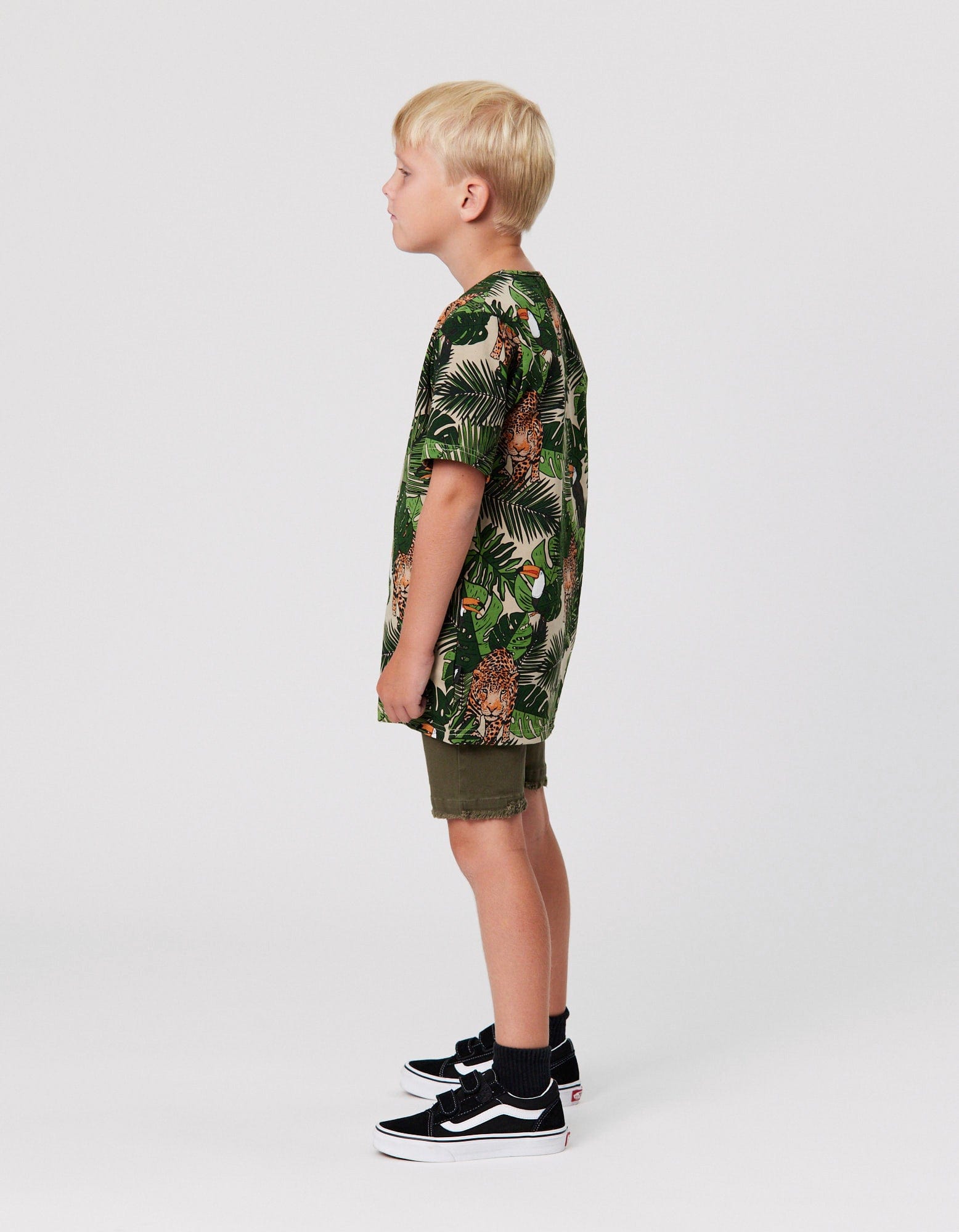 Radicool Dude Boys Bottoms Java Jungle Denim Short