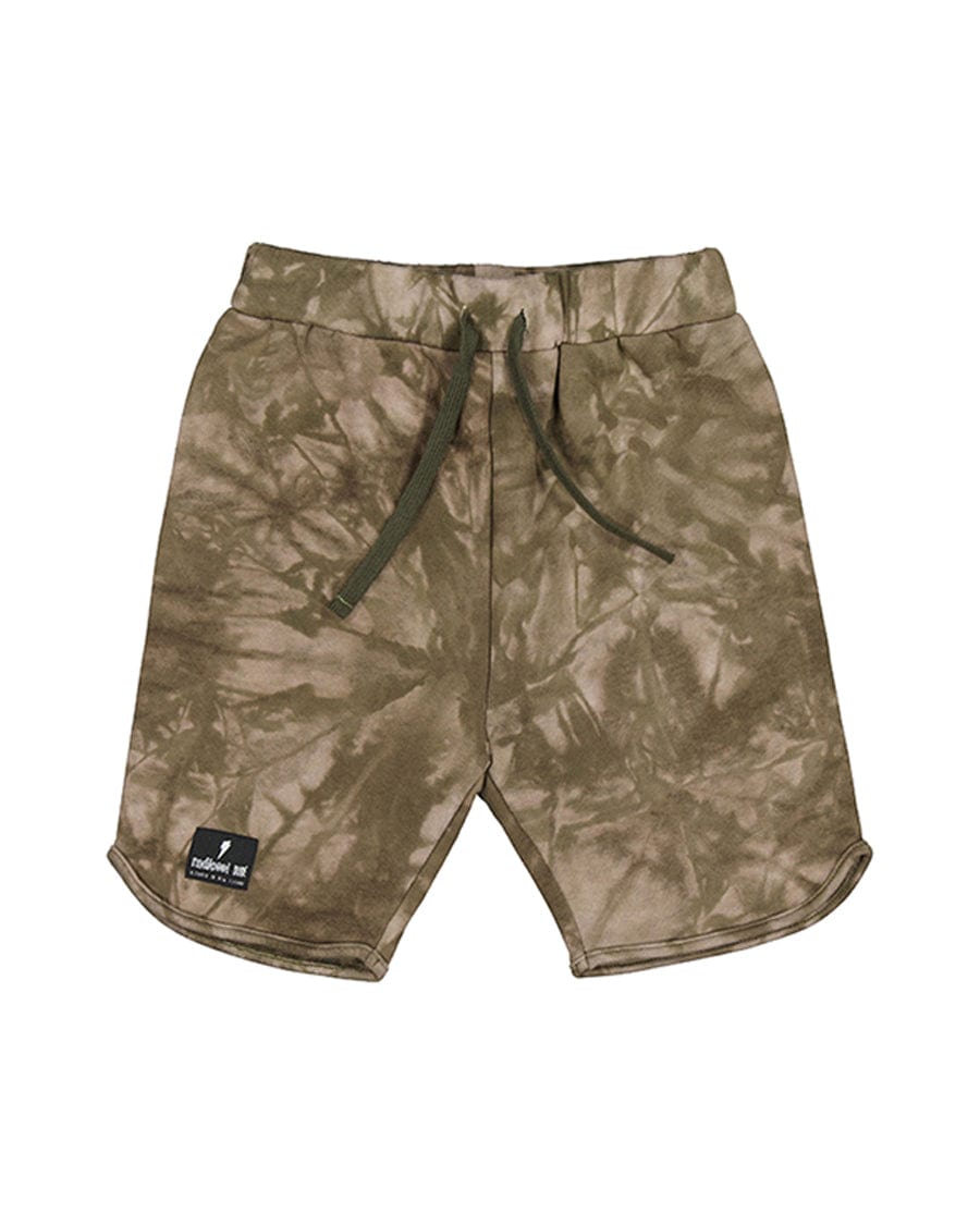 Radicool Dude Boys Bottoms Jungle Tie Dye Short