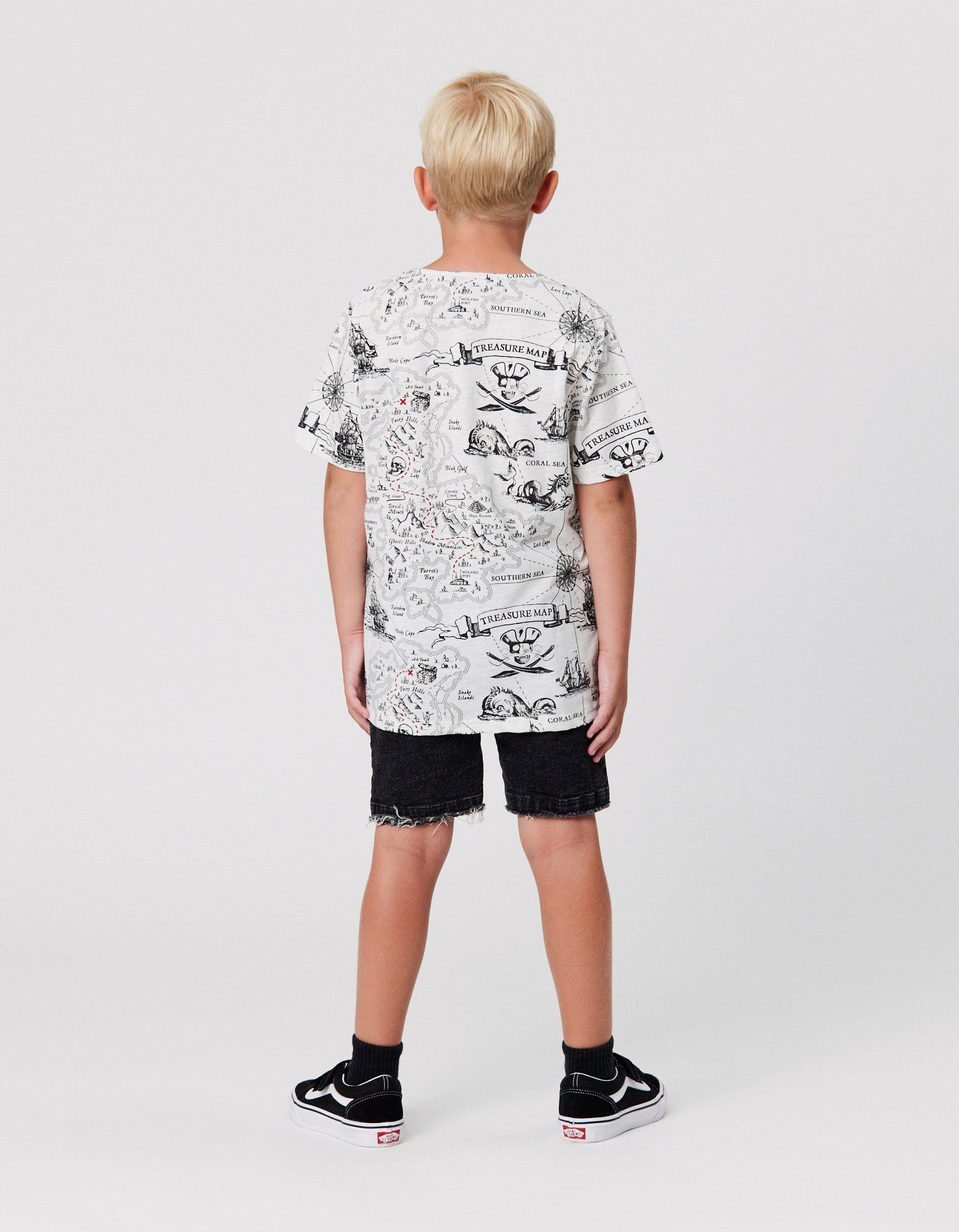 Radicool Dude Boys Bottoms Seadog Denim Short