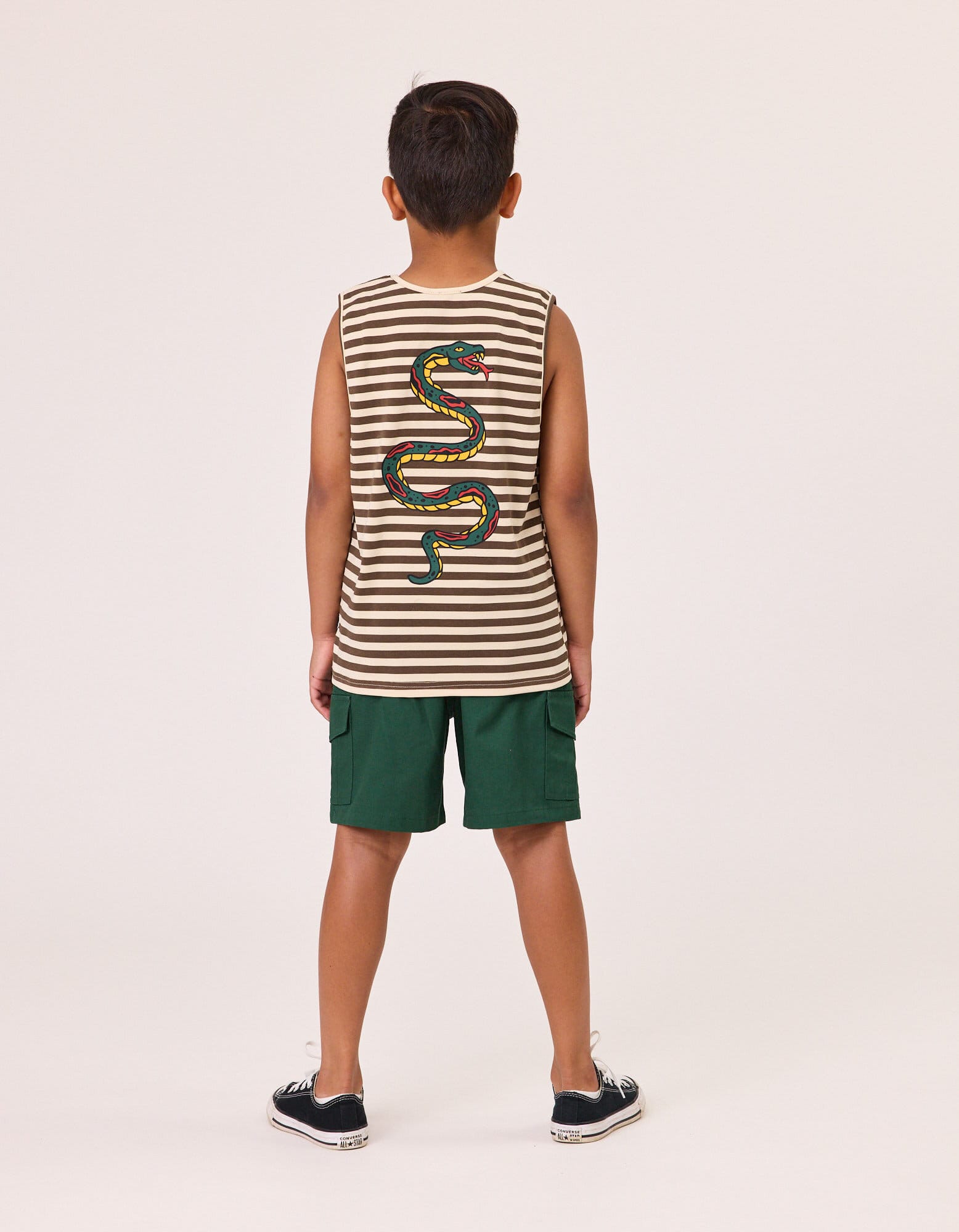 Radicool Dude Boys Bottoms Skater Cargo Short in Green