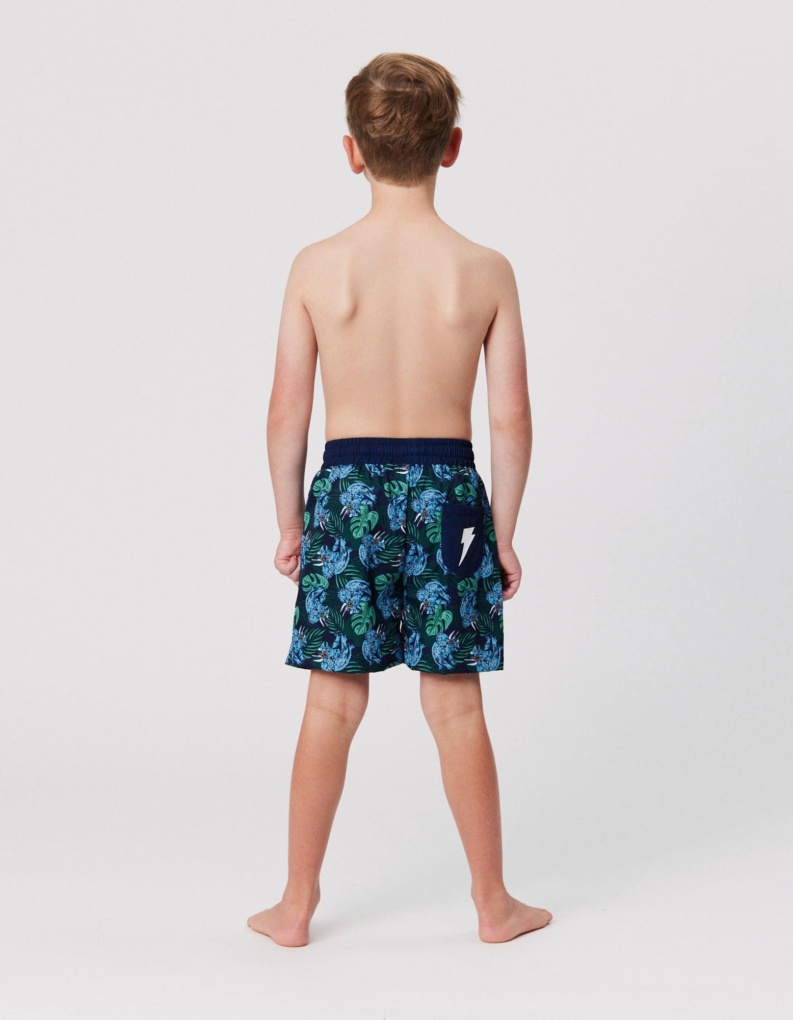 Radicool Dude Boys Bottoms Tropical Dino Boardies