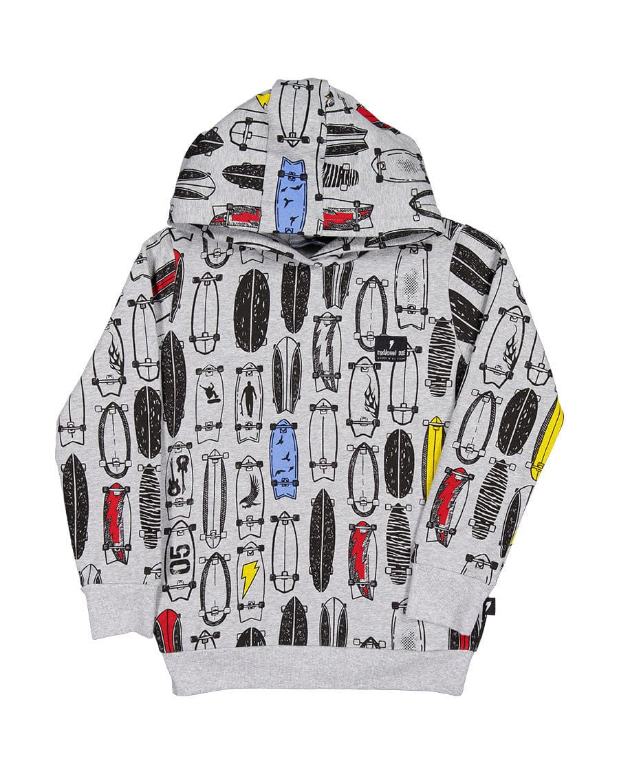 Radicool Dude Boys Jumper Boards Hood