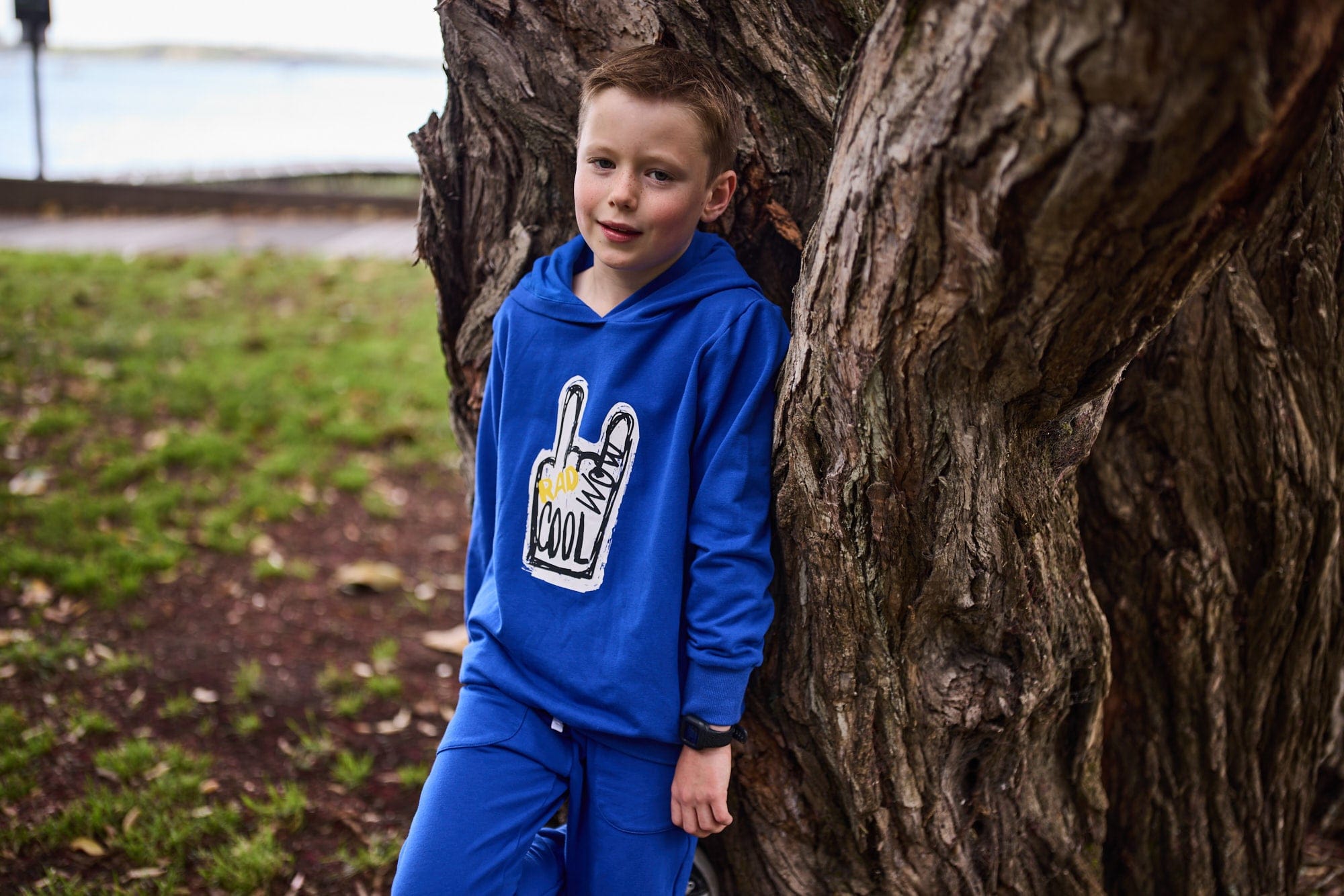 Radicool Dude Boys Jumper Rock On Hood