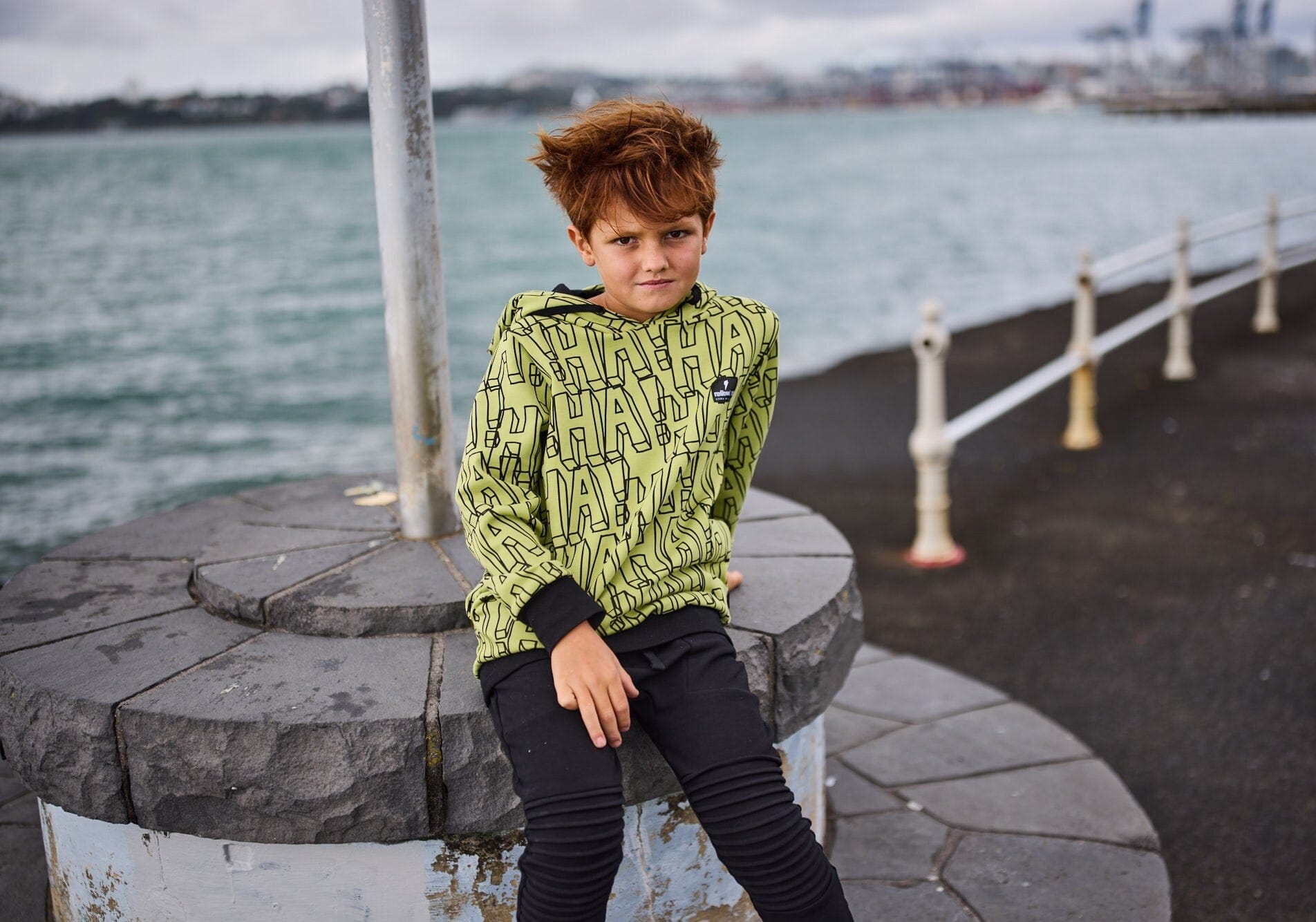 Radicool Dude Boys Jumper The Joker Hood