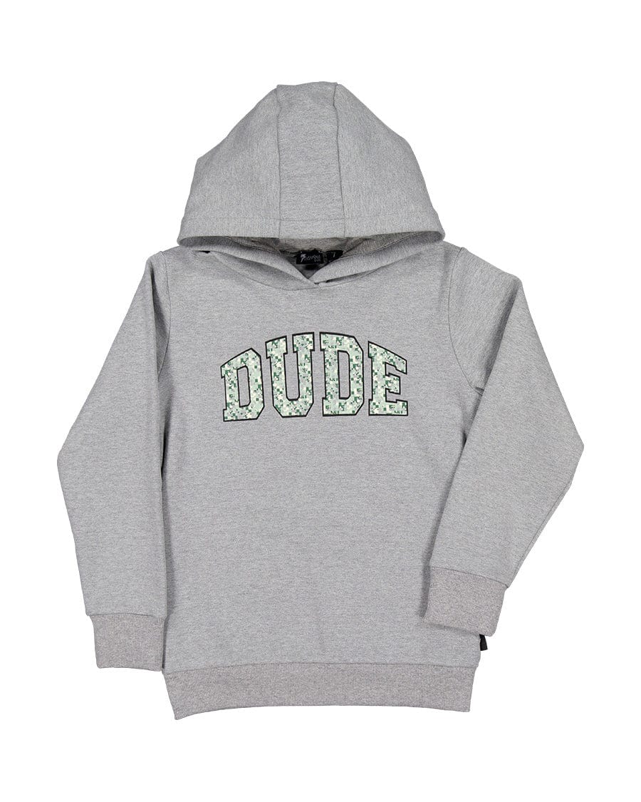 Radicool Dude Boys Jumper Varsity Dude Hood