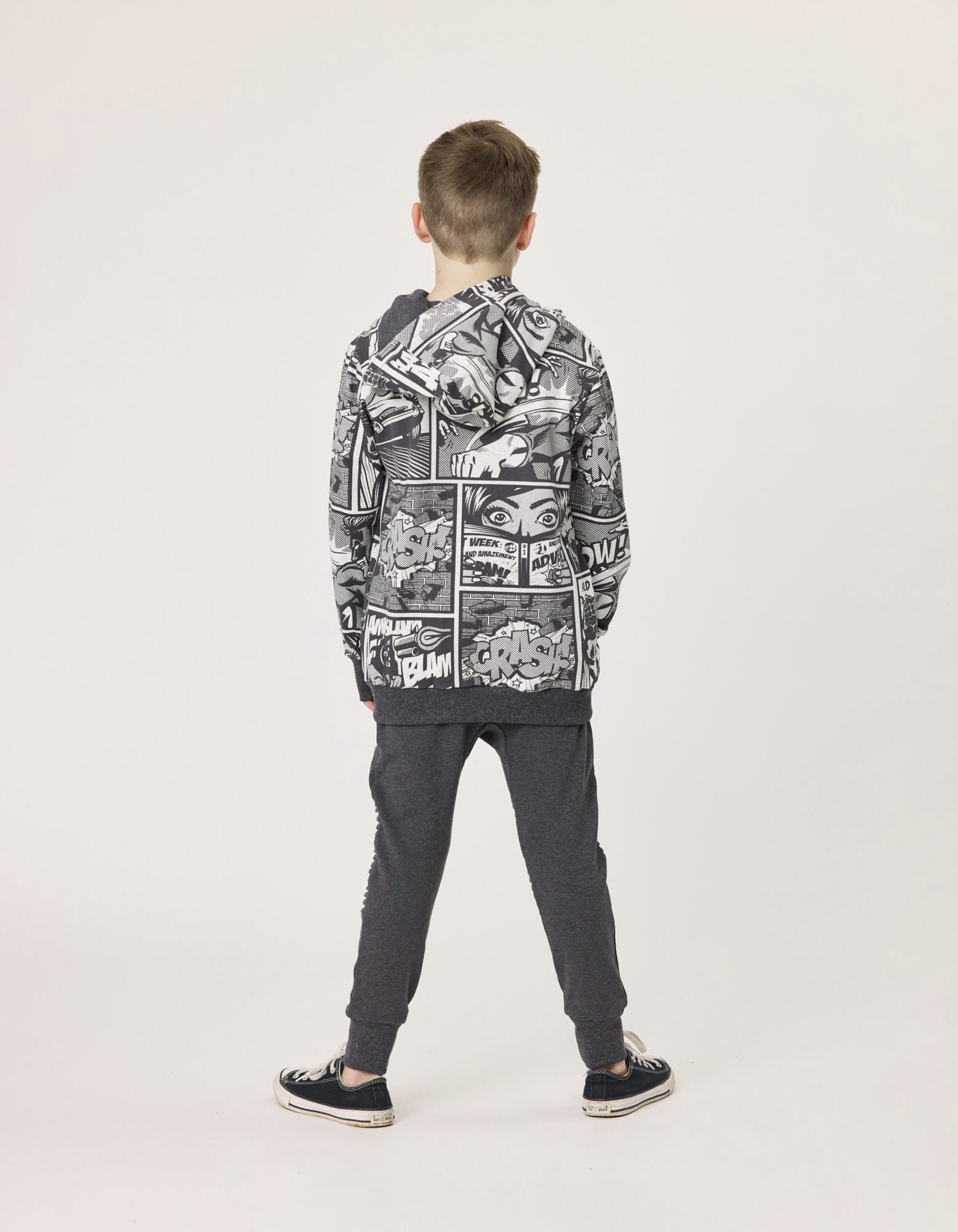Radicool Dude Boys Pant Captain Pant in Charcoal