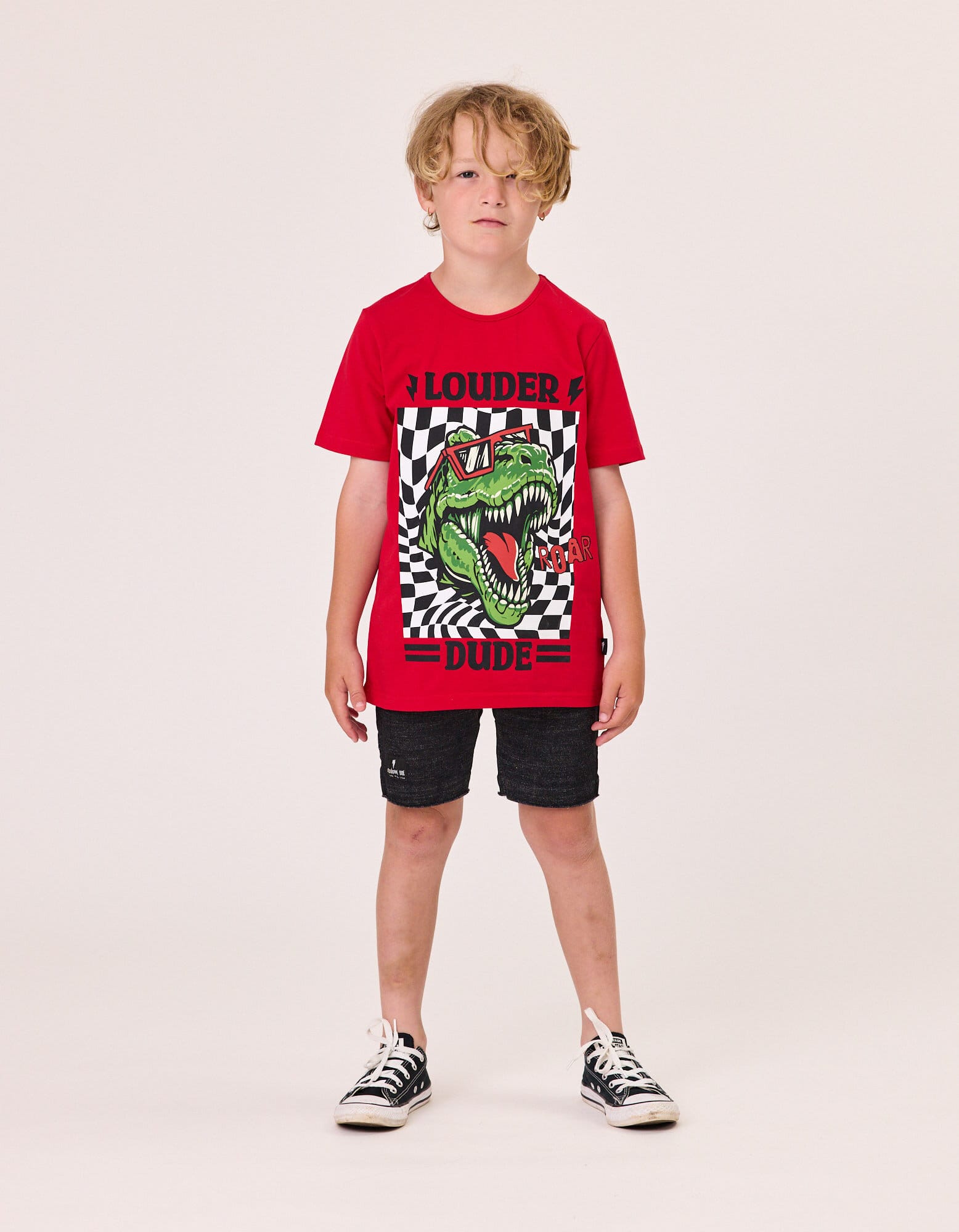 Radicool Dude Boys Tops 3Y Louder Dude Tee