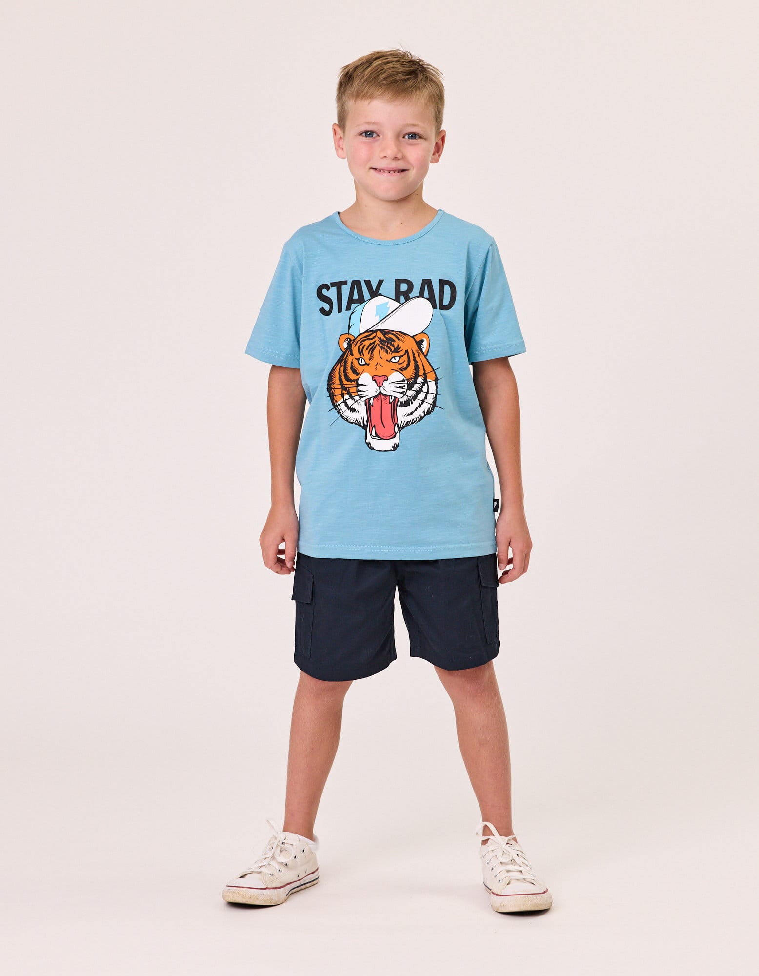 Radicool Dude Boys Tops 4Y Rad Tiger Tee