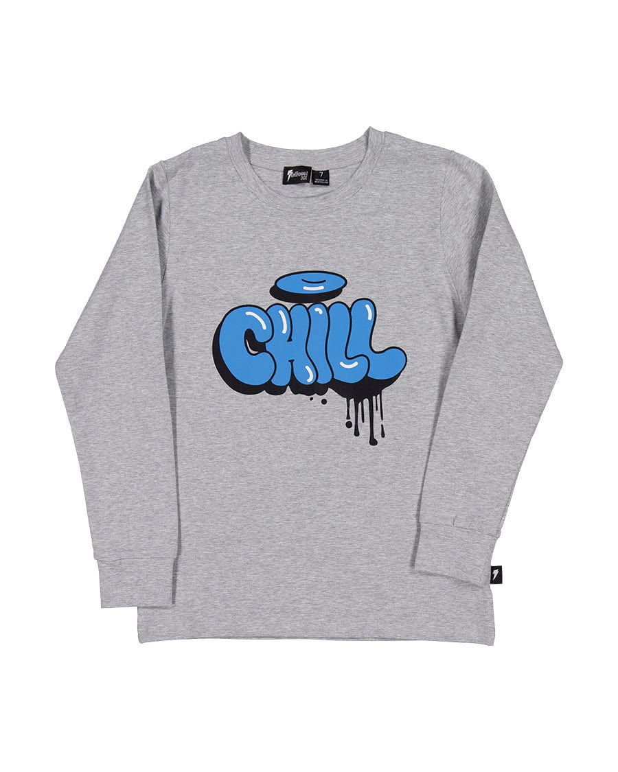 Radicool Dude Boys Tops Blue Chill LS Tee