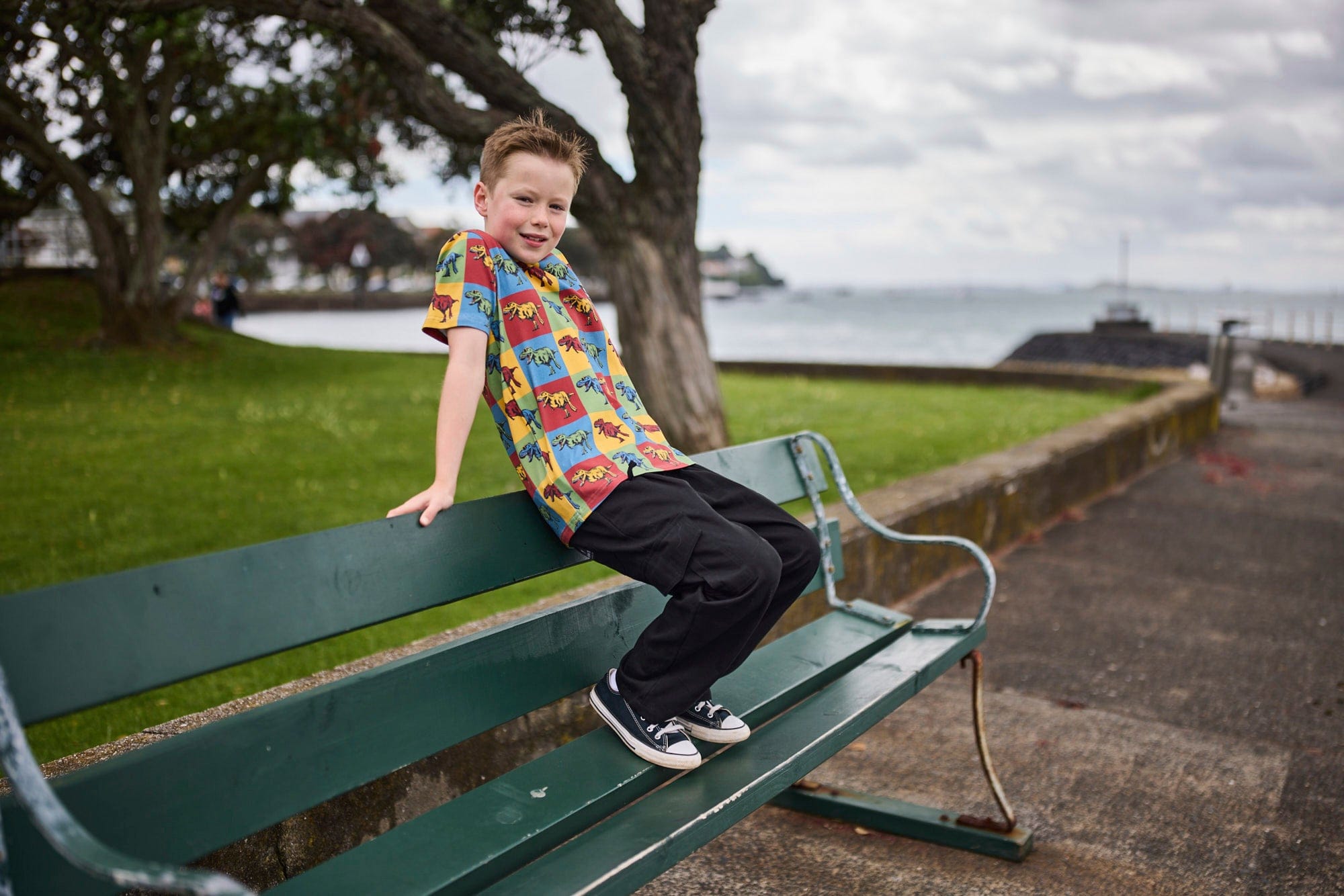 Radicool Dude Boys Tops Dino On Repeat Tee