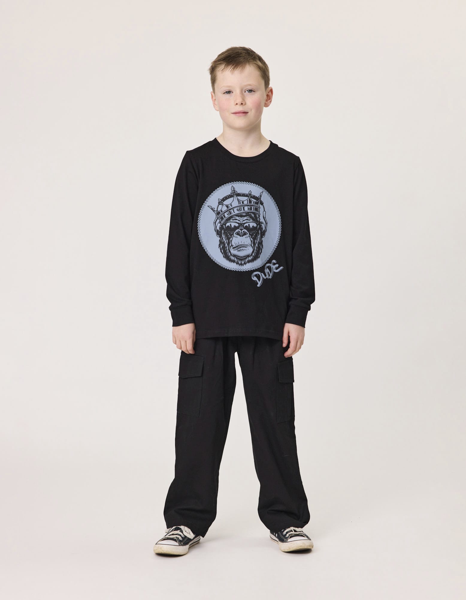 Radicool Dude Boys Tops Gorilla Dude LS Tee