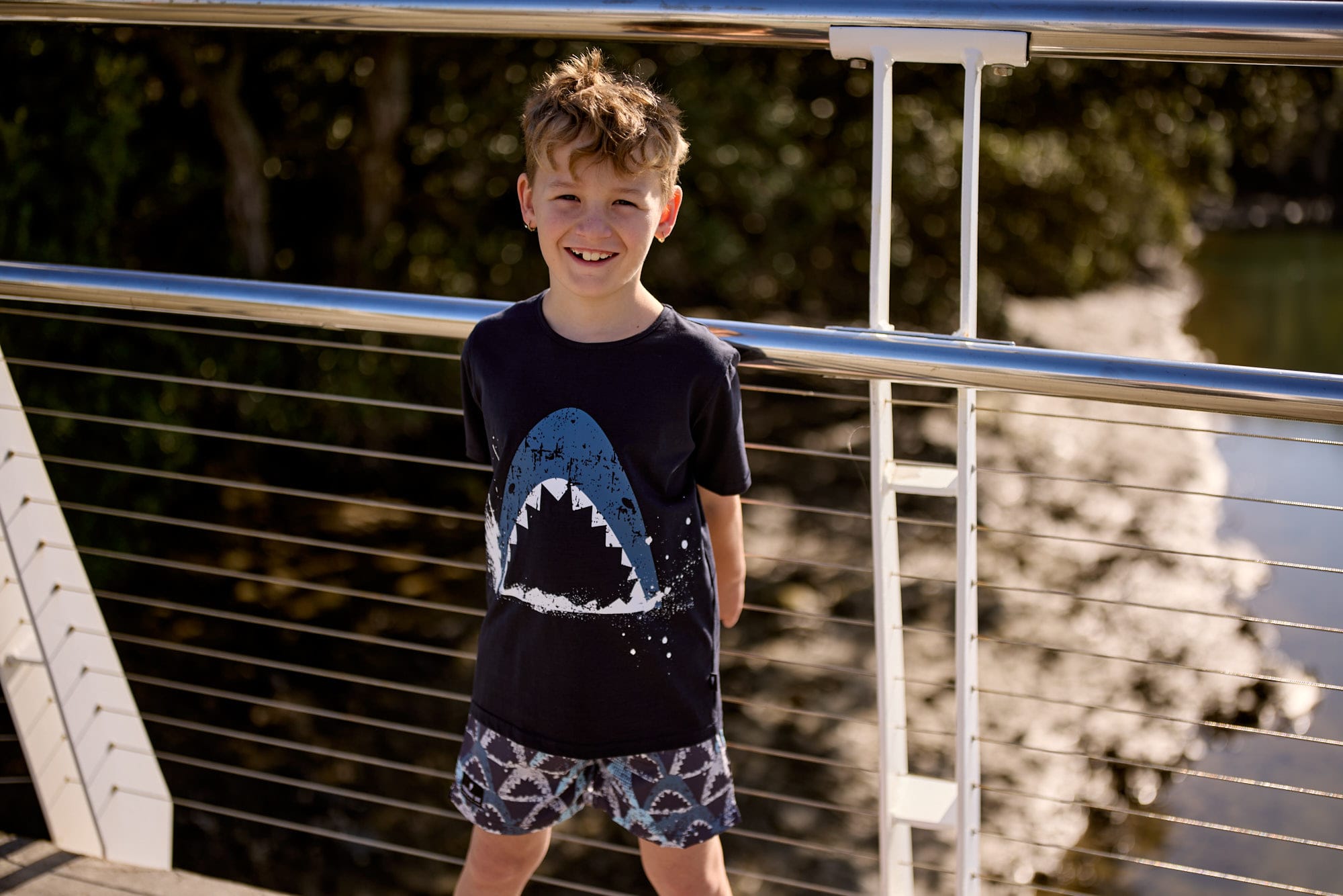 Radicool Dude Boys Tops Great White Tee