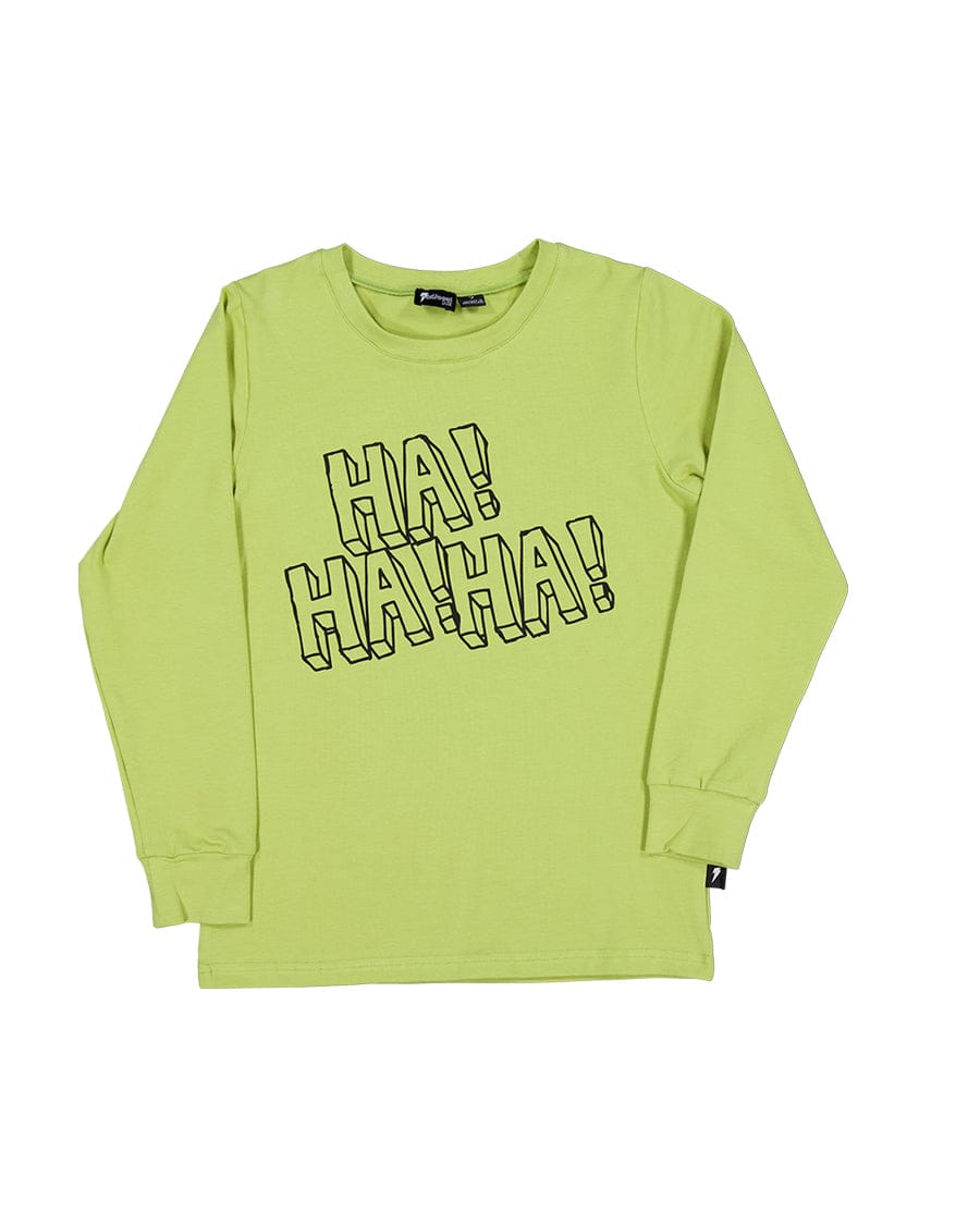 Radicool Dude Boys Tops HA! HA! HA! LS Tee