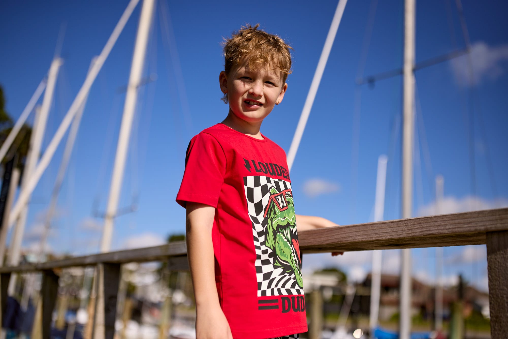 Radicool Dude Boys Tops Louder Dude Tee