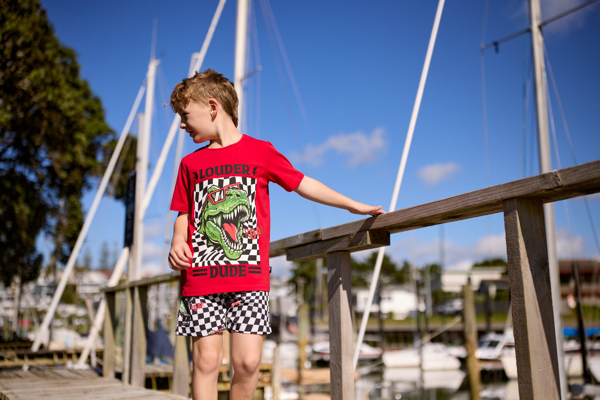 Radicool Dude Boys Tops Louder Dude Tee