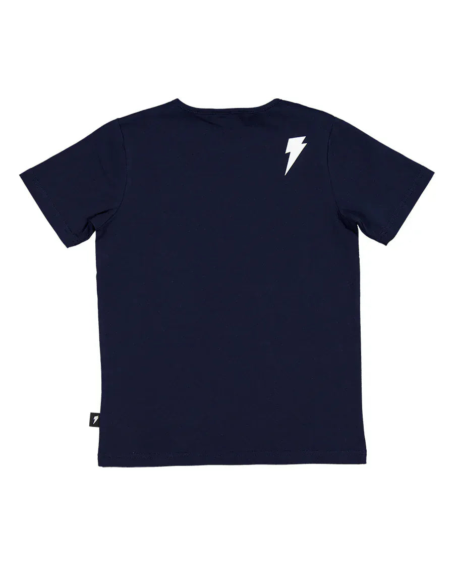 Radicool Dude Boys Tops Race Ya! Tee in Navy