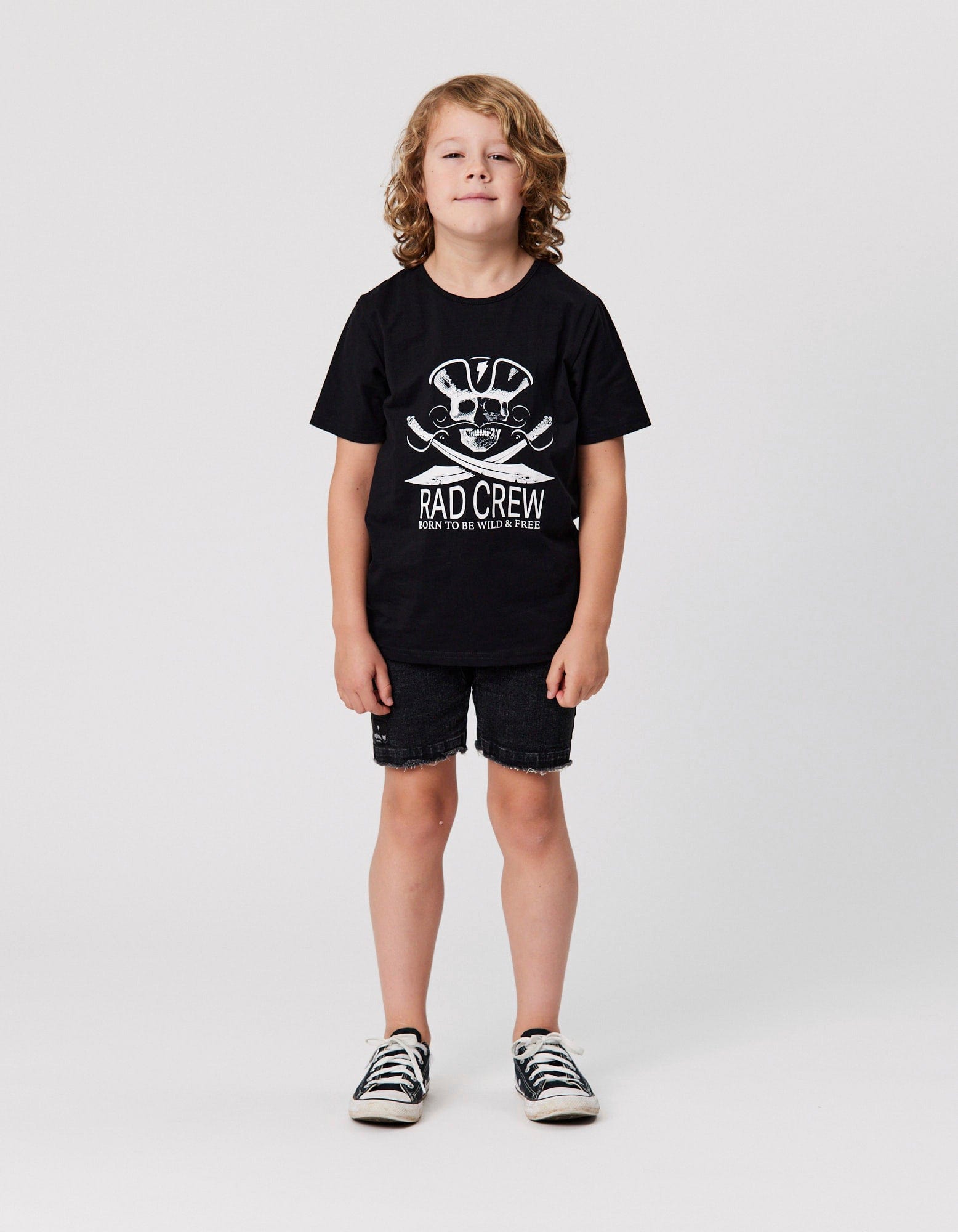 Radicool Dude Boys Tops Rad Crew Tee