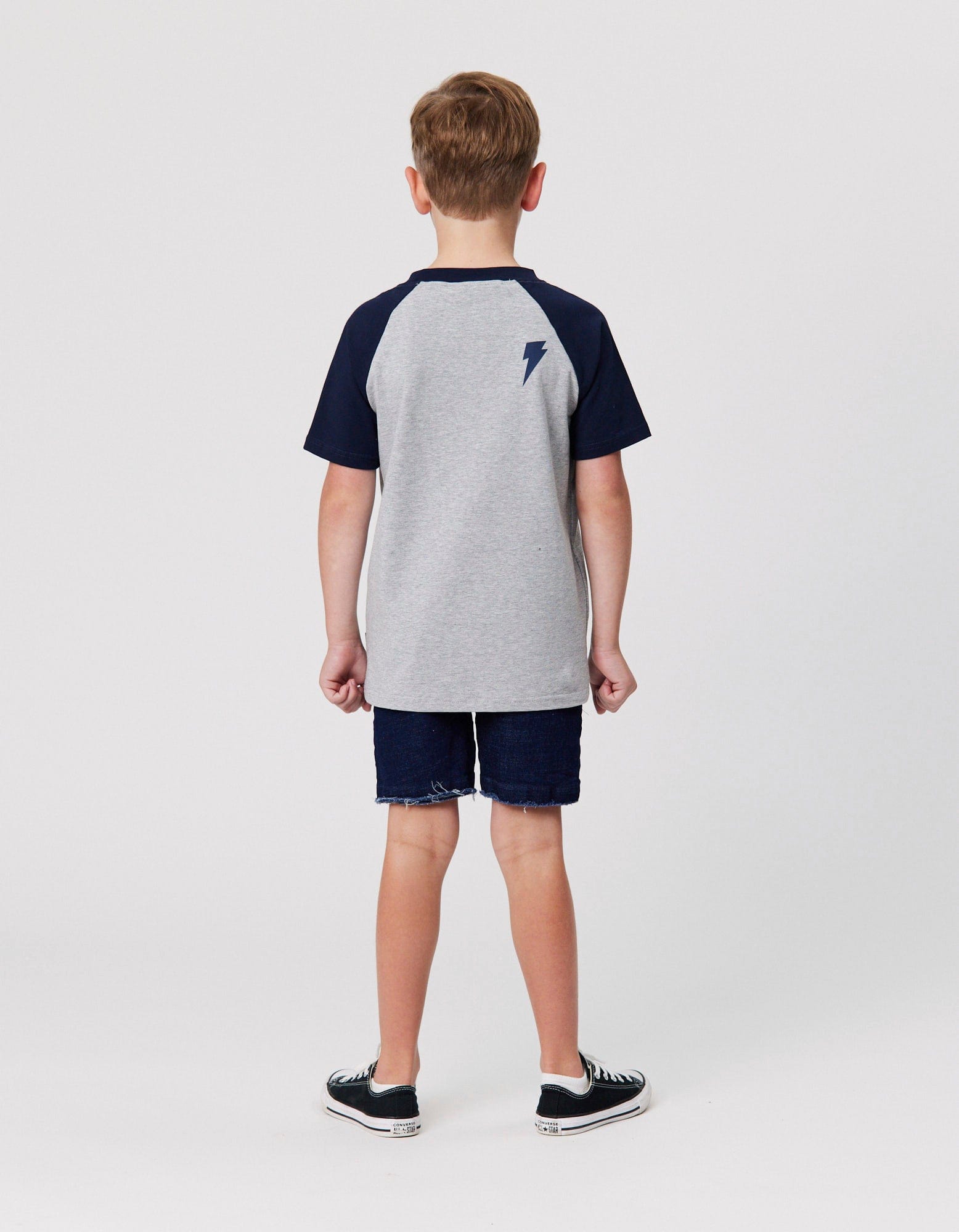 Radicool Dude Boys Tops RAD Dino Raglan Tee