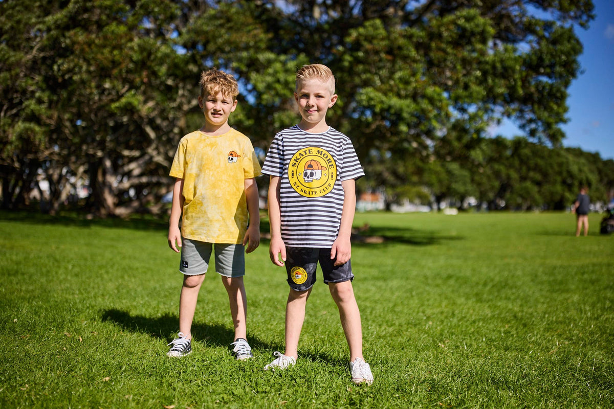 Radicool Dude Boys Tops Skate Club Stripe Tee