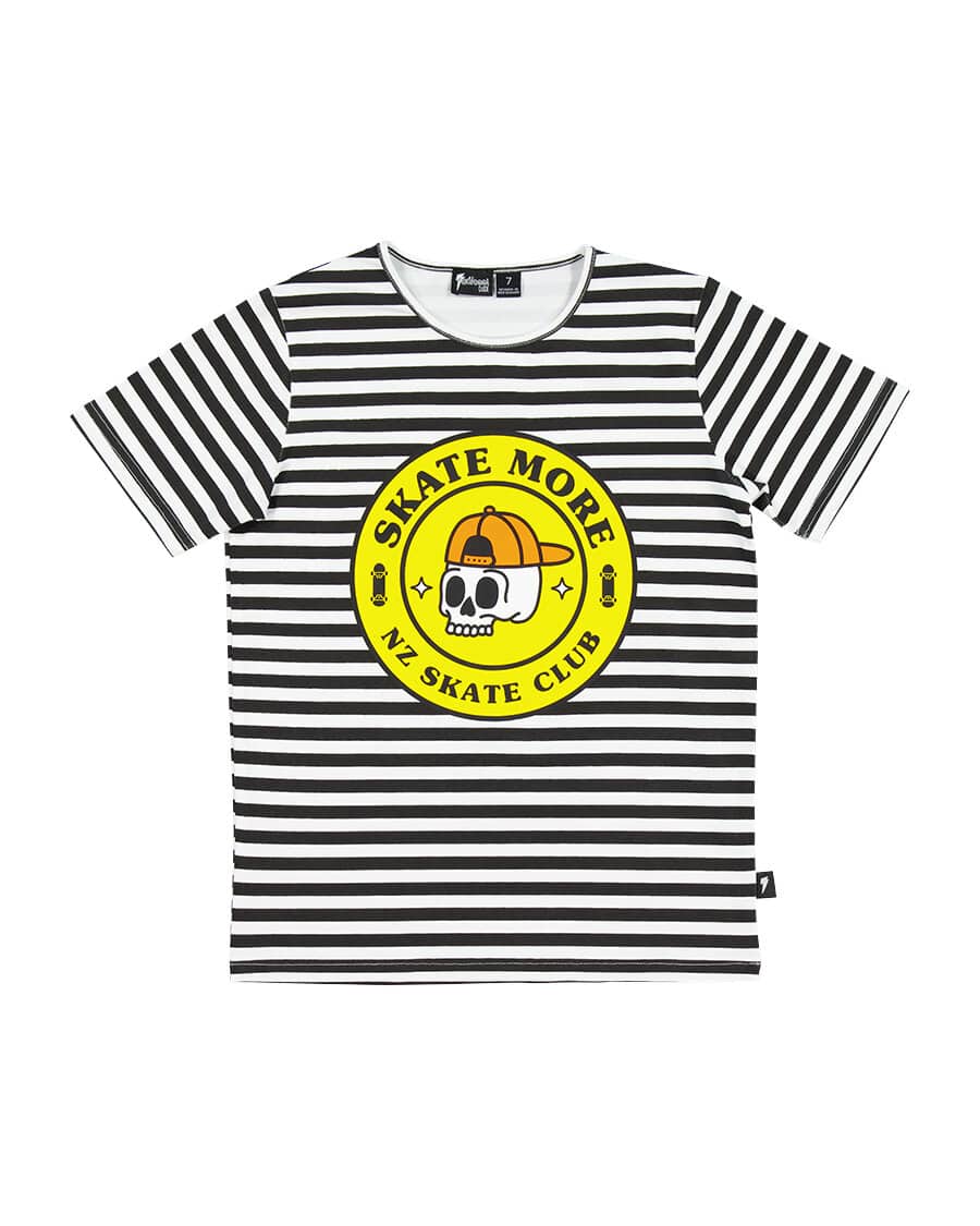 Radicool Dude Boys Tops Skate Club Stripe Tee