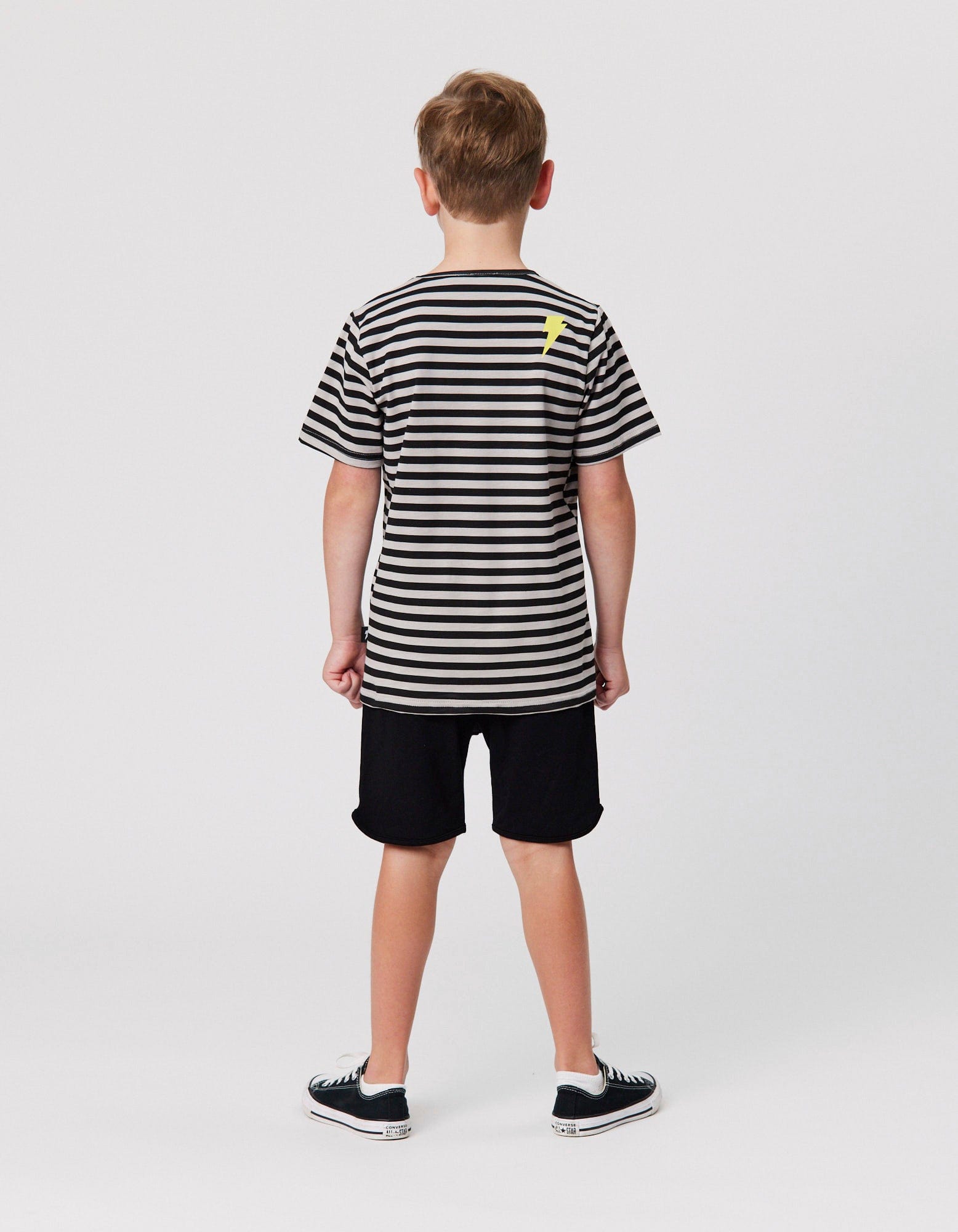 Radicool Dude Boys Tops Skull Stripe Tee