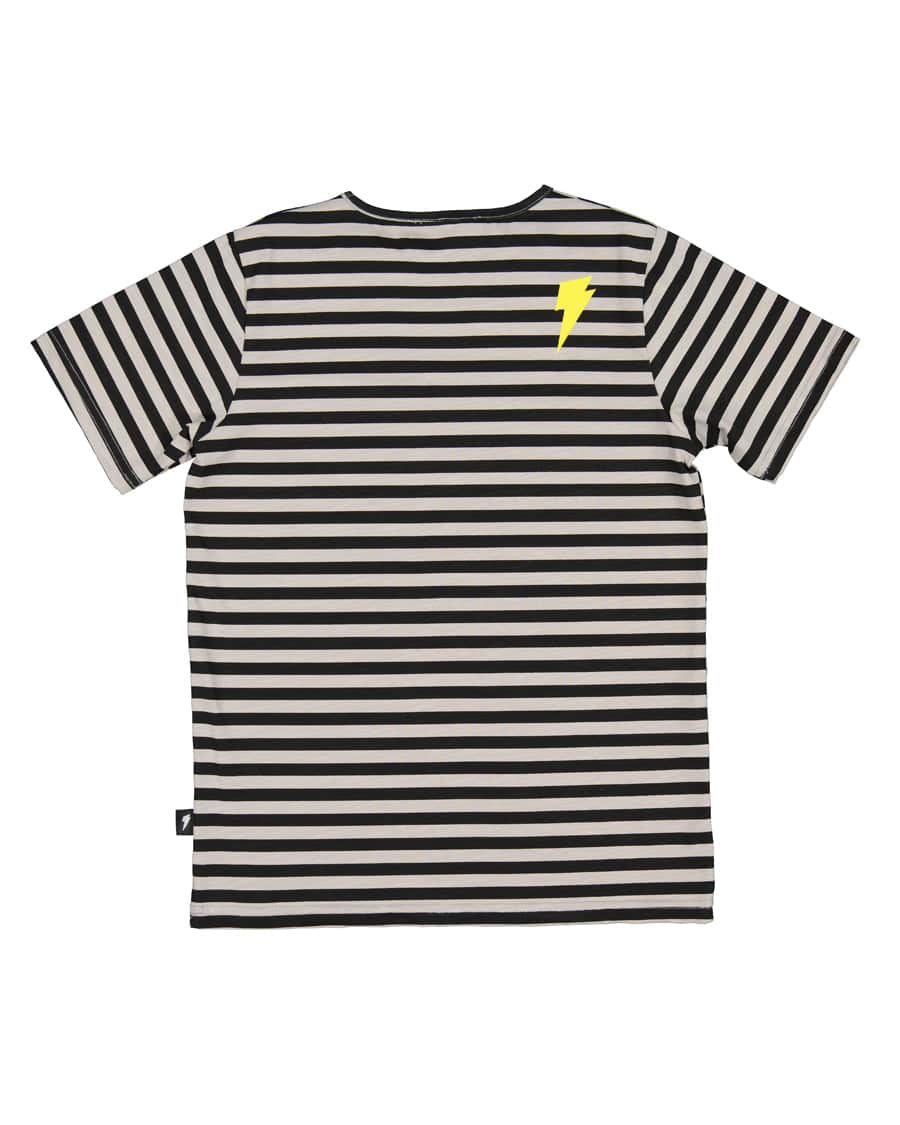 Radicool Dude Boys Tops Skull Stripe Tee