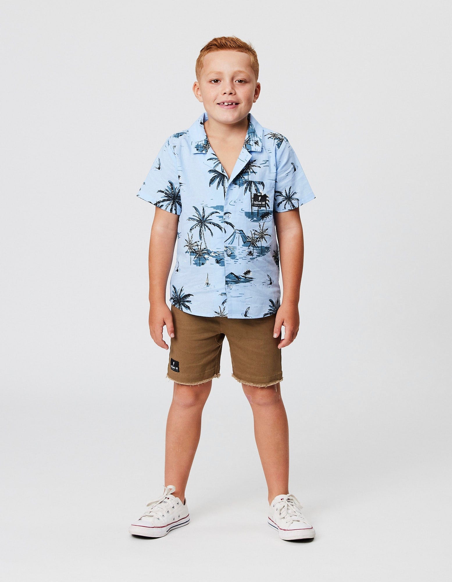 Radicool Dude Boys Tops Vintage Palms Shirt