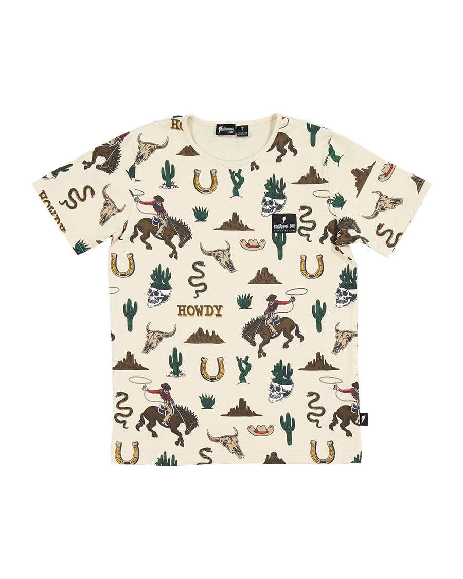 Radicool Dude Boys Tops Wild West Tee