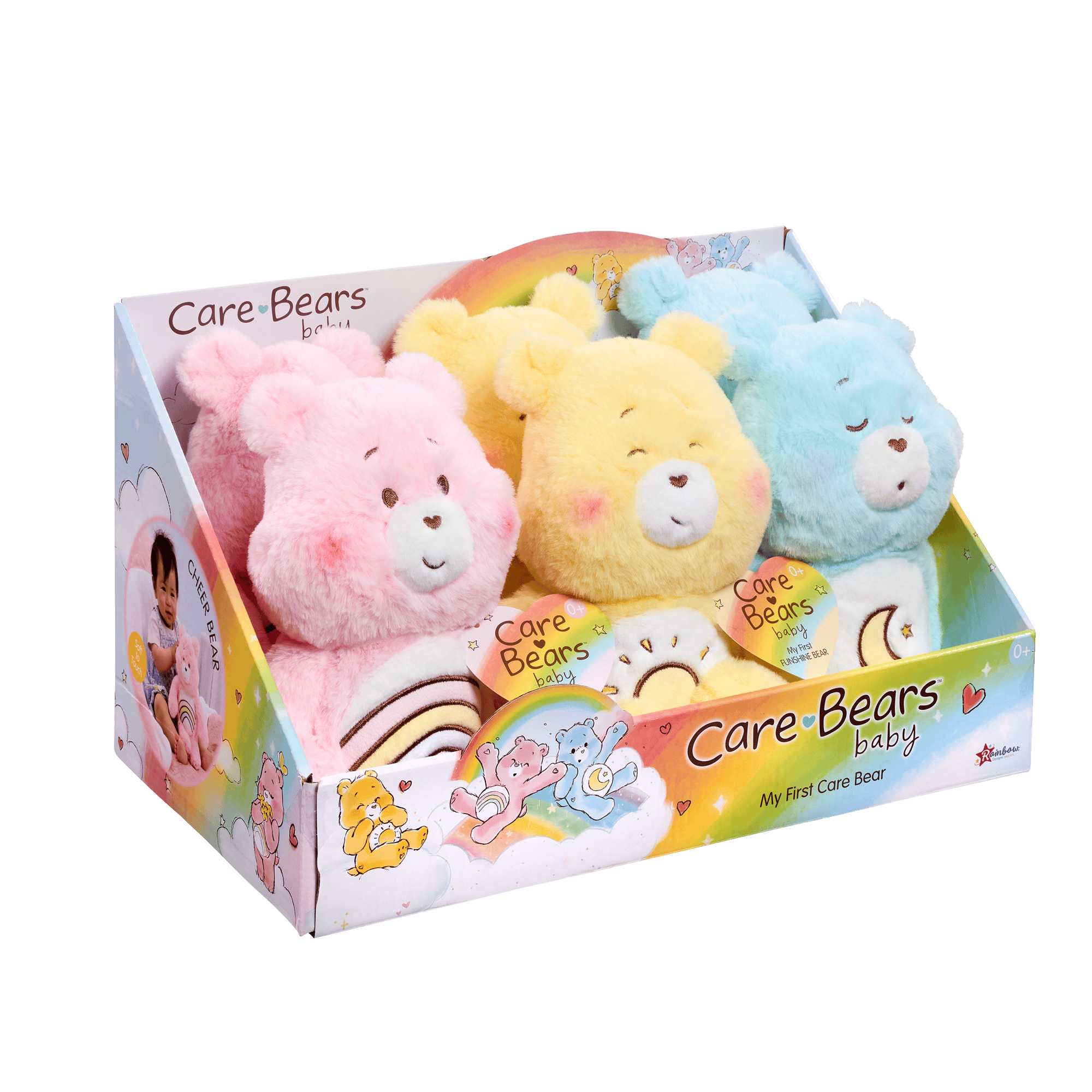 Rainbow Designs Toys Care Bears Baby - My First Soft Toy