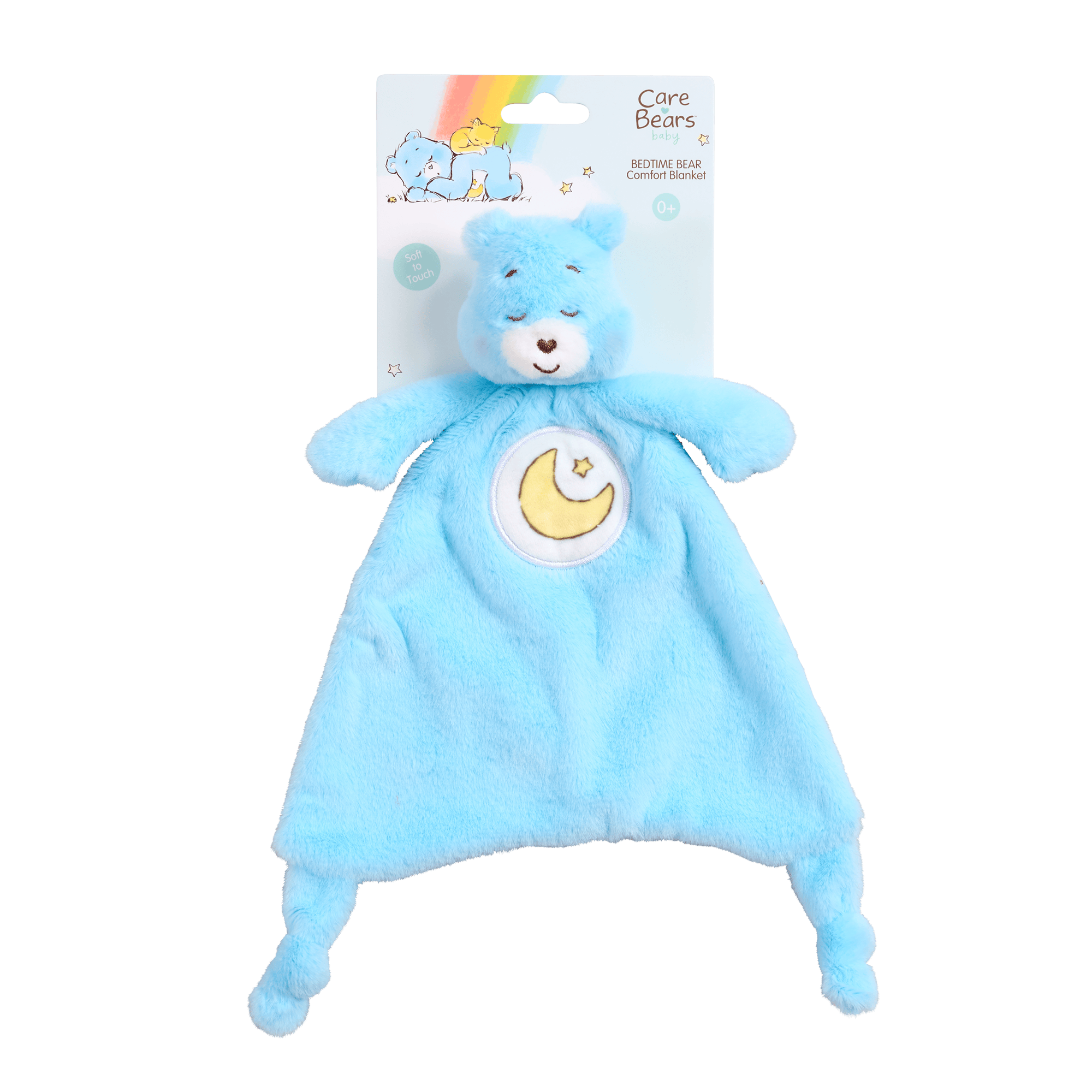 Rainbow Designs Toys Comforter Care Bears Comfort Blanket - Bedtime Bear