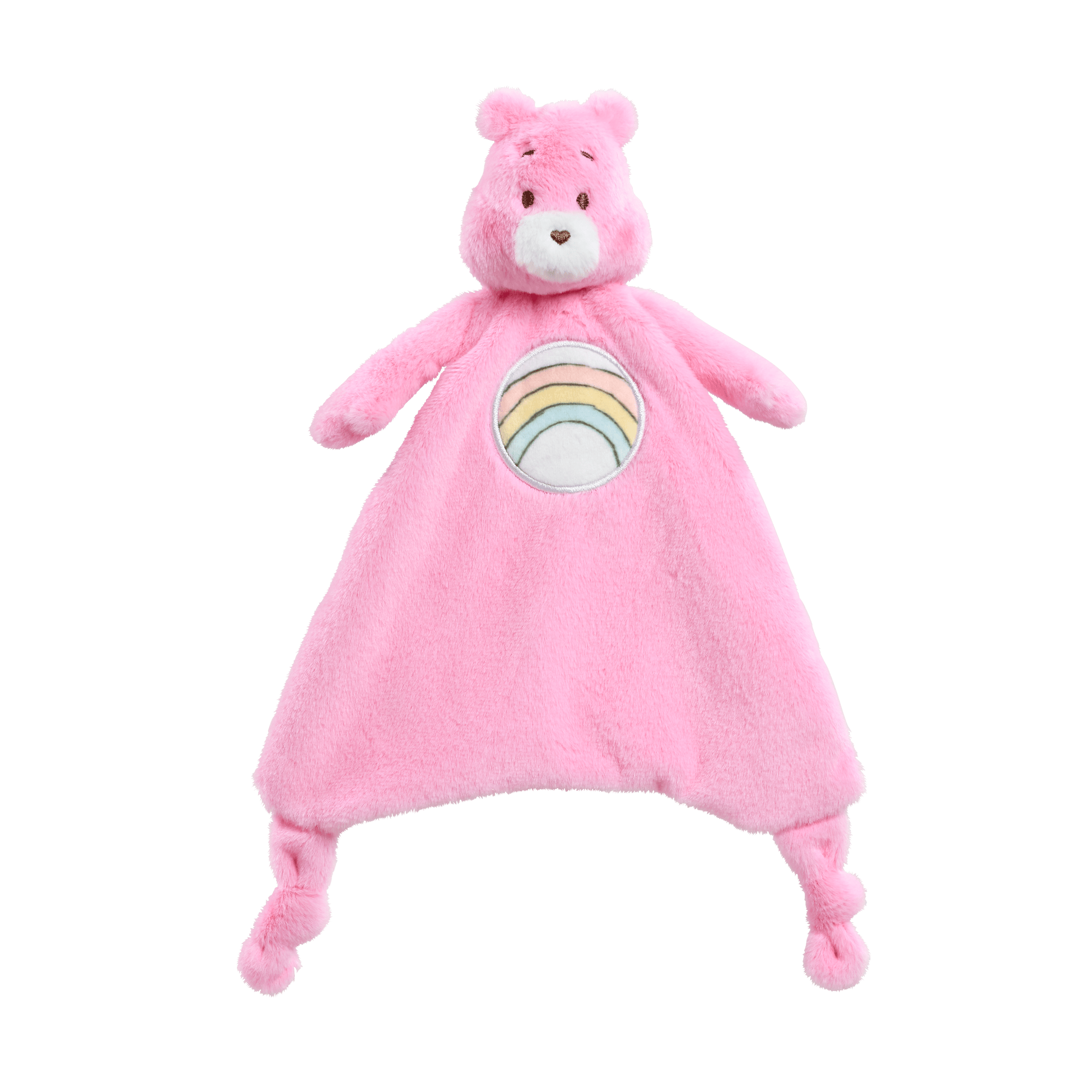 Rainbow Designs Toys Comforter Care Bears Comfort Blanket - Cheer Bear