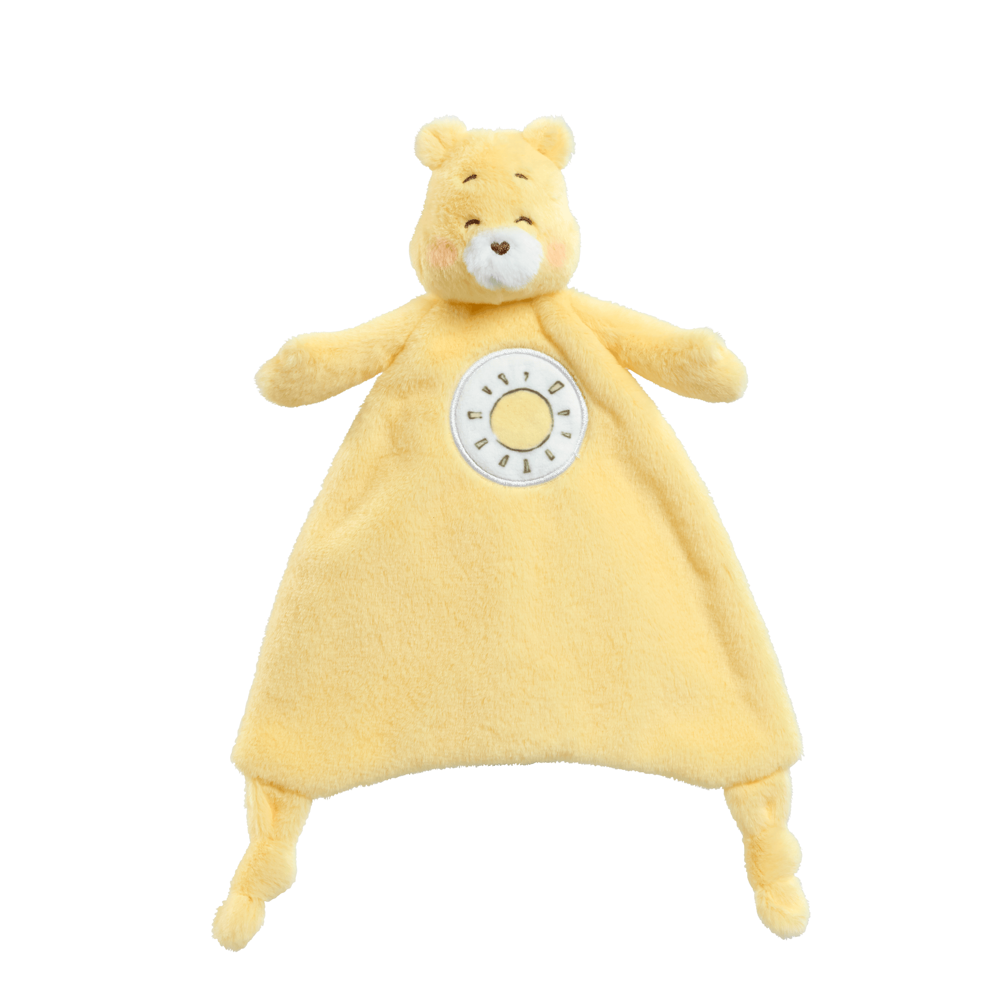 Rainbow Designs Toys Comforter Care Bears Comfort Blanket - Funshine Bear