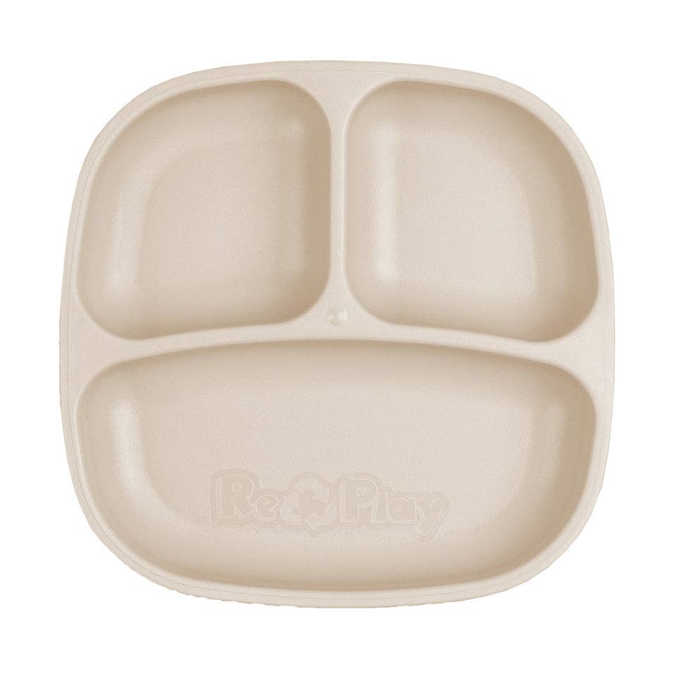 Re-Play Accessory Feeding Re-Play Divided Plate - Sand