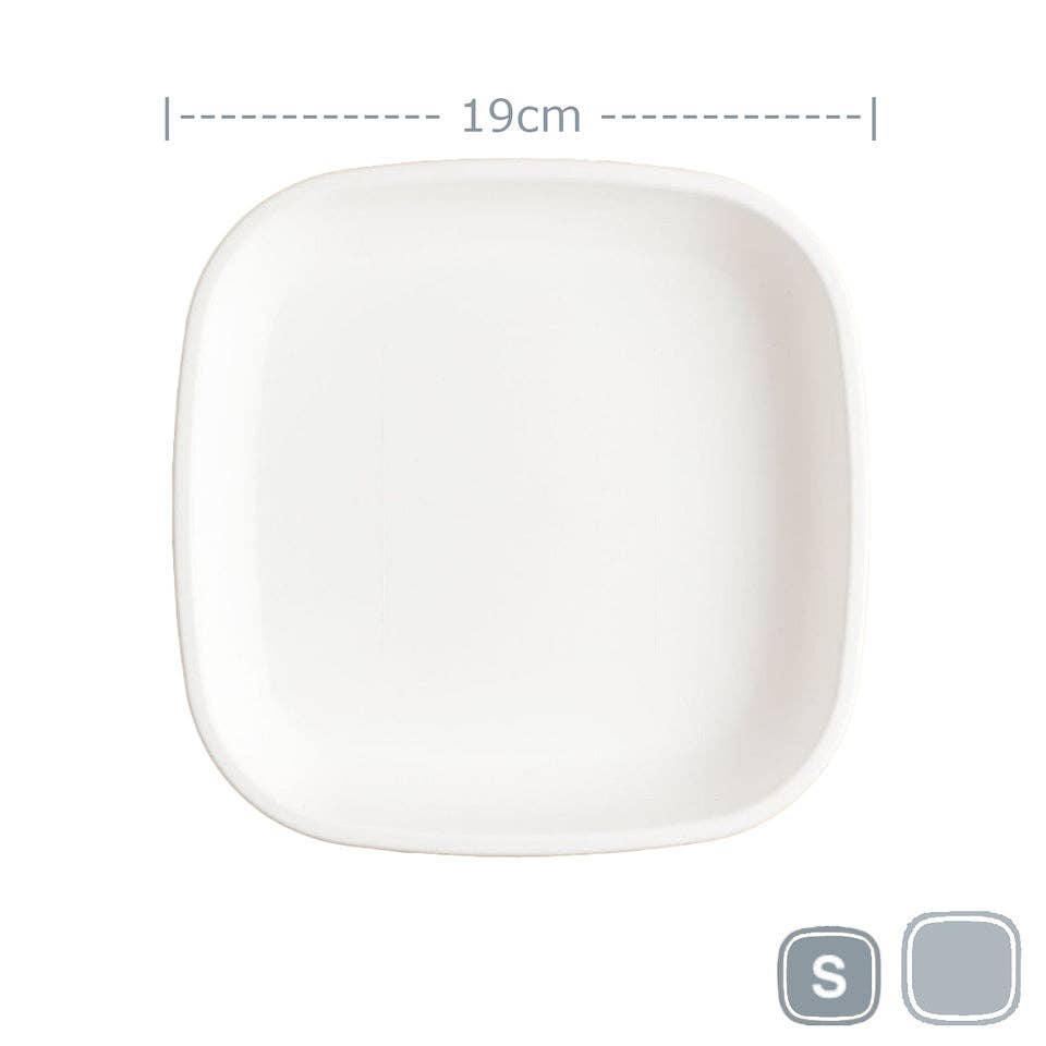 Re-Play Accessory Feeding Re-Play Flat Plate - White