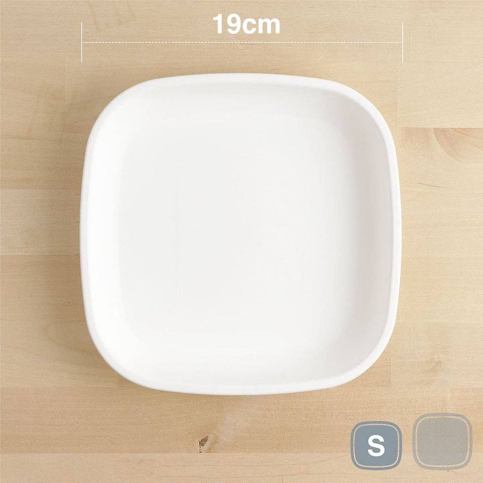 Re-Play Accessory Feeding Re-Play Flat Plate - White