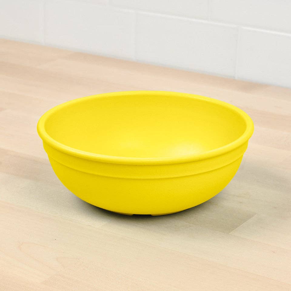 Re-Play Accessory Feeding Re-Play Large Bowl - Yellow