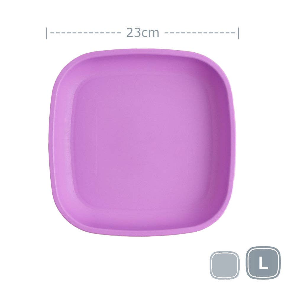 Re-Play Accessory Feeding Re-Play Large Flat Plate - Purple