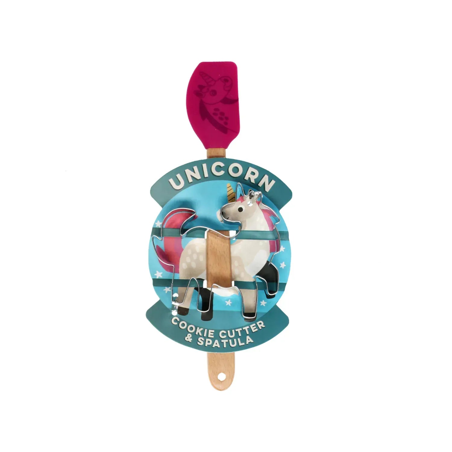 Rex London Feeding Unicorn Cookie Cutter & Mini Spatula
