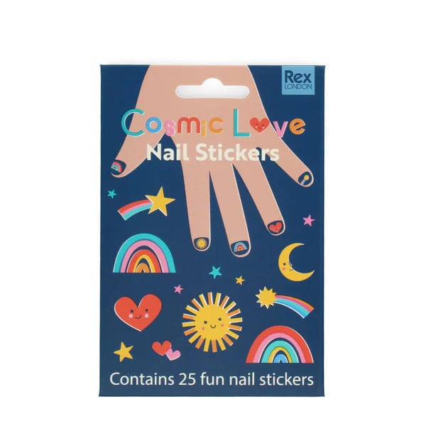 Rex London Girls Accessory Cosmic Love Nail Stickers