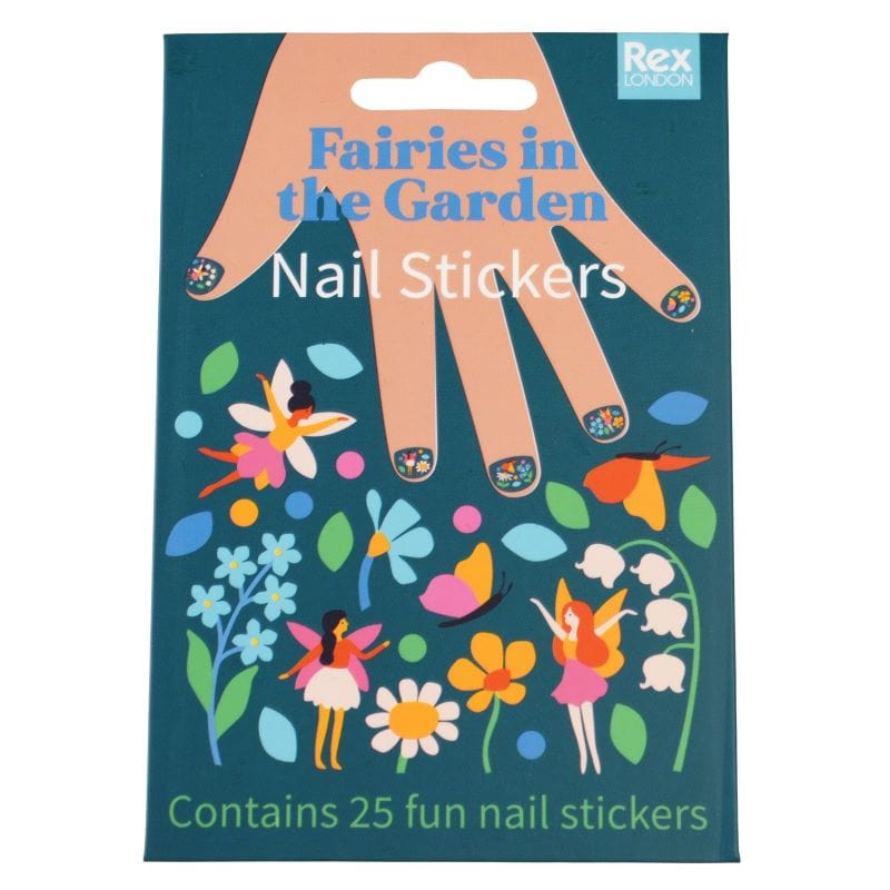 Rex London Girls Accessory Fairies In The Garden Nail Stickers