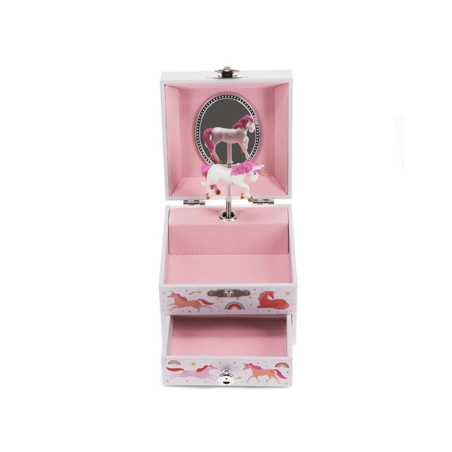 Rex London Girls Accessory Musical Jewellery Box - Unicorn