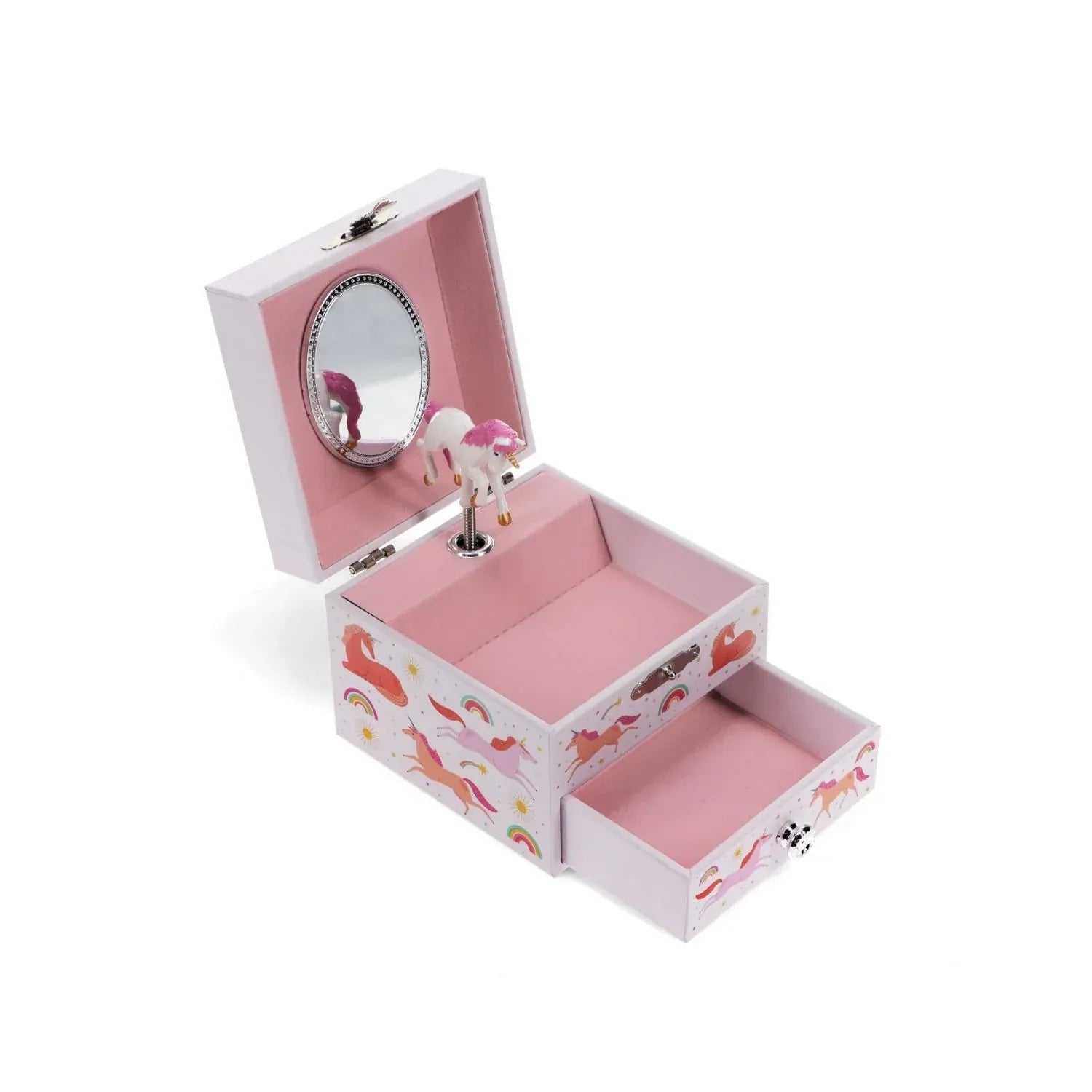 Rex London Girls Accessory Musical Jewellery Box - Unicorn