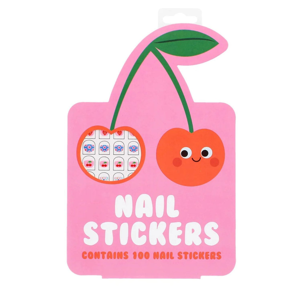 Rex London Girls Accessory Nail Stickers - Cherry