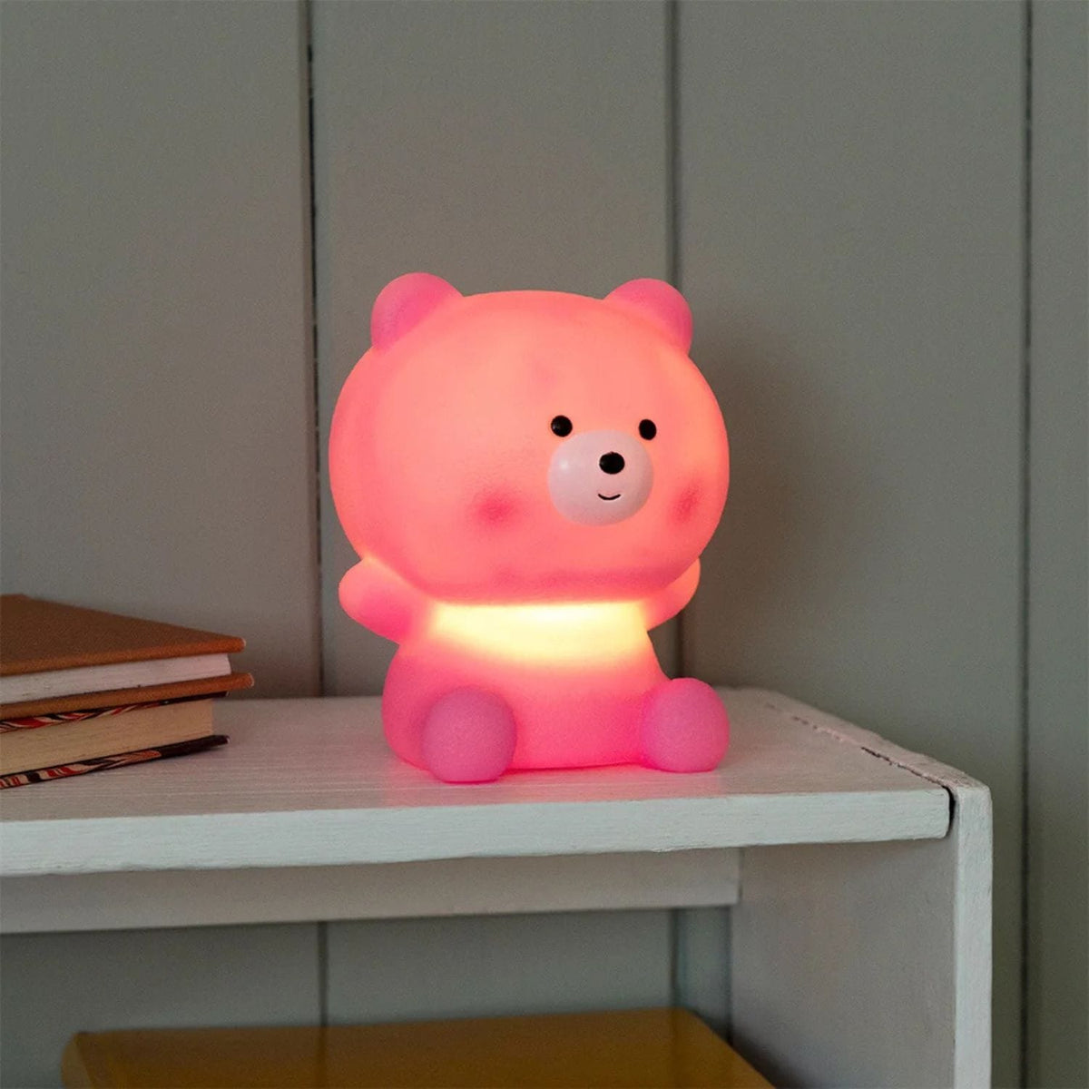 Rex London Room Decor Night Light - Little Pink Teddy