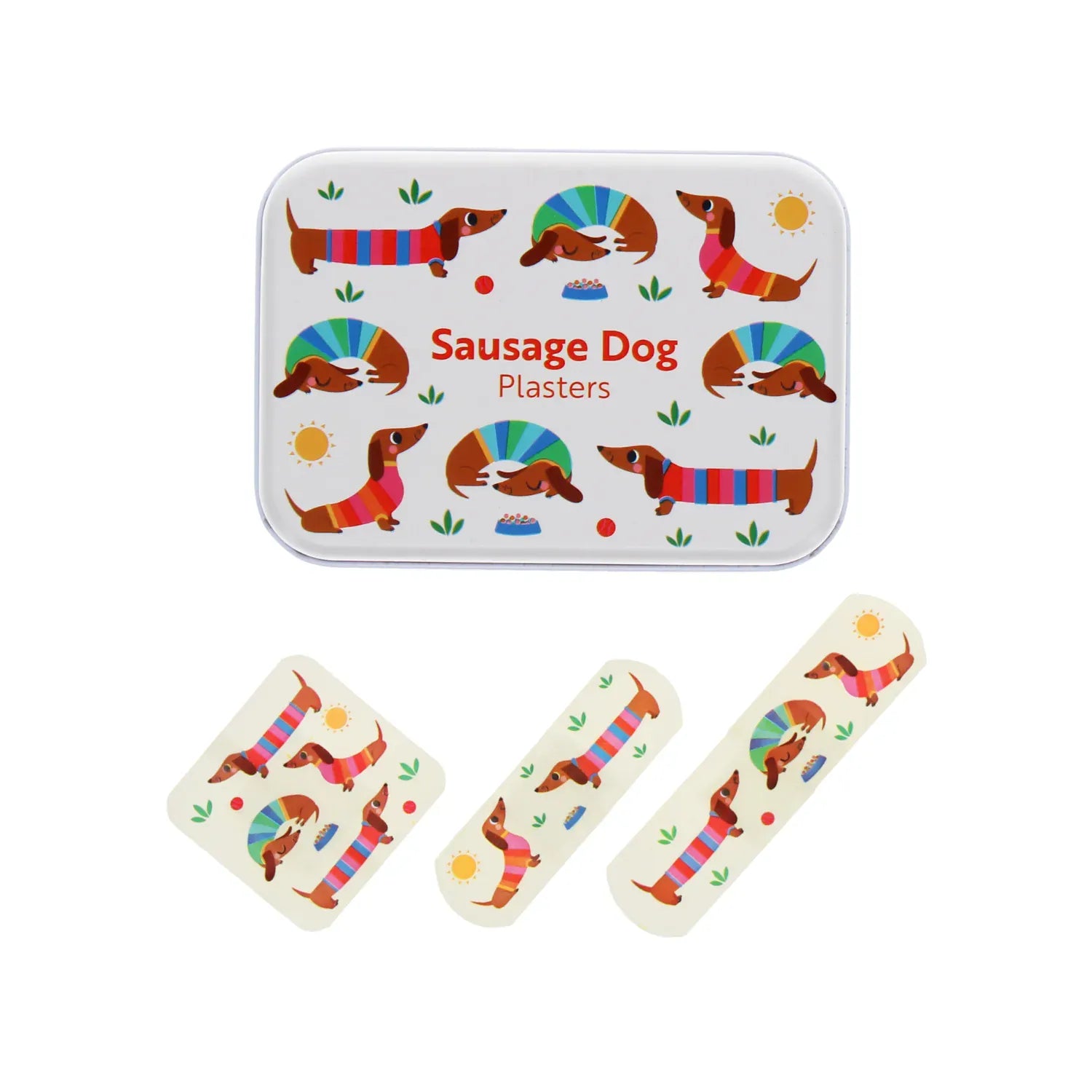 Rex London skincare Sausage Dog Plasters In A Tin