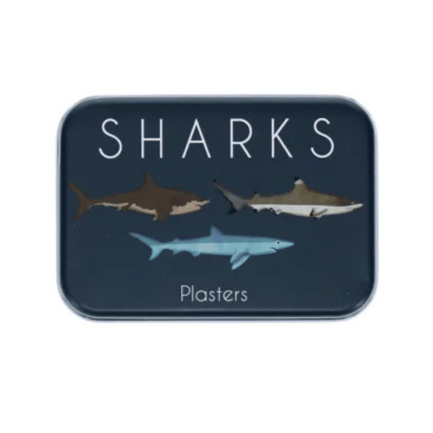 Rex London skincare Sharks Plasters in a Tin