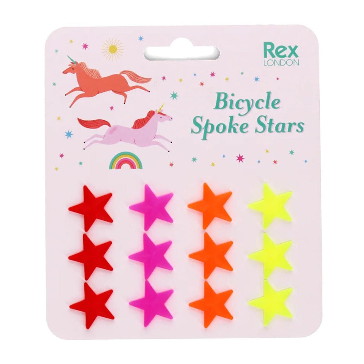 Rex London Toys Bicycle Spoke Stars - Unicorn